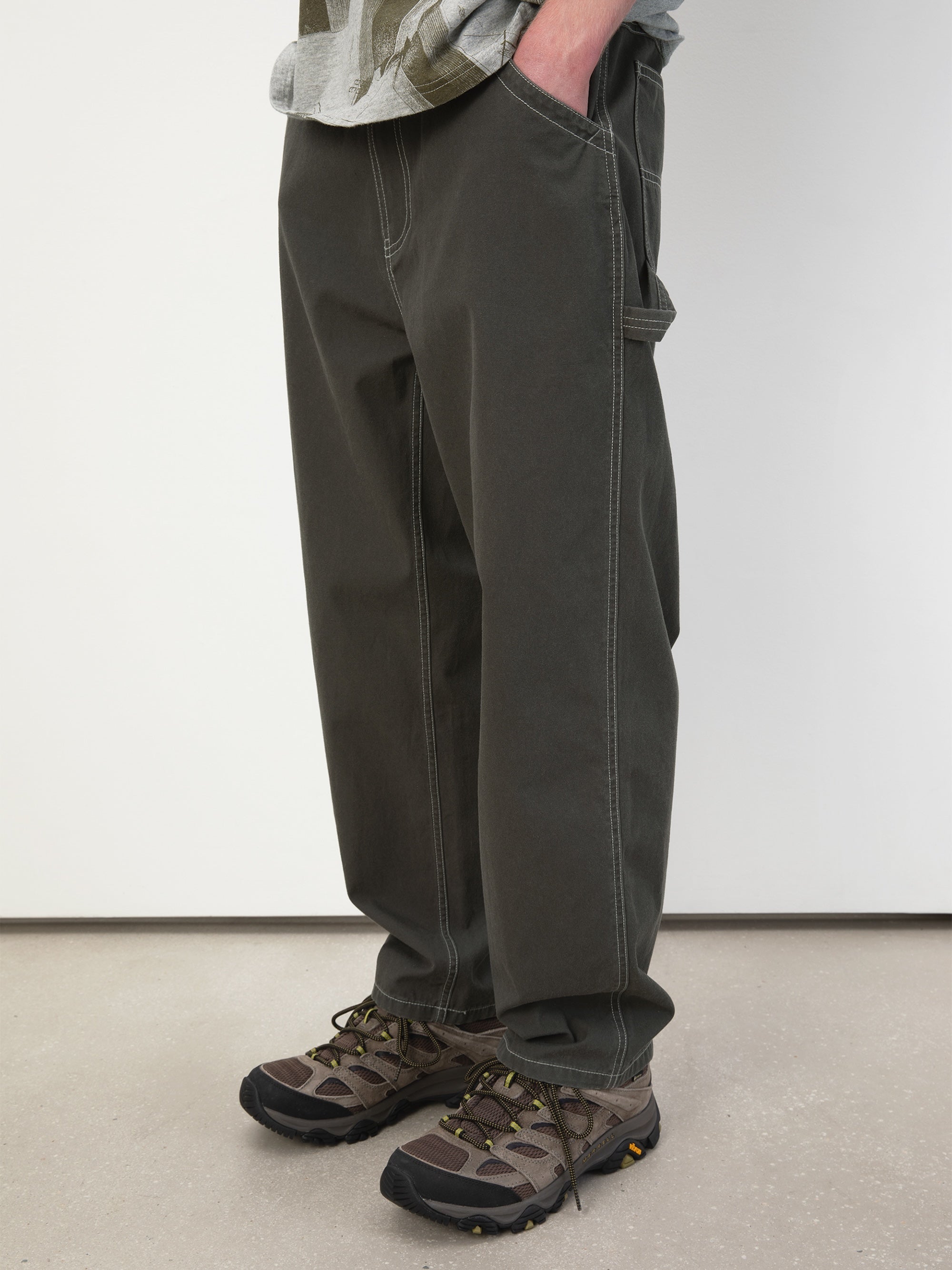 thisisneverthat - Washed Canvas Work Pant (Charcoal) product image 6 | TRAB K-Fashion Australia