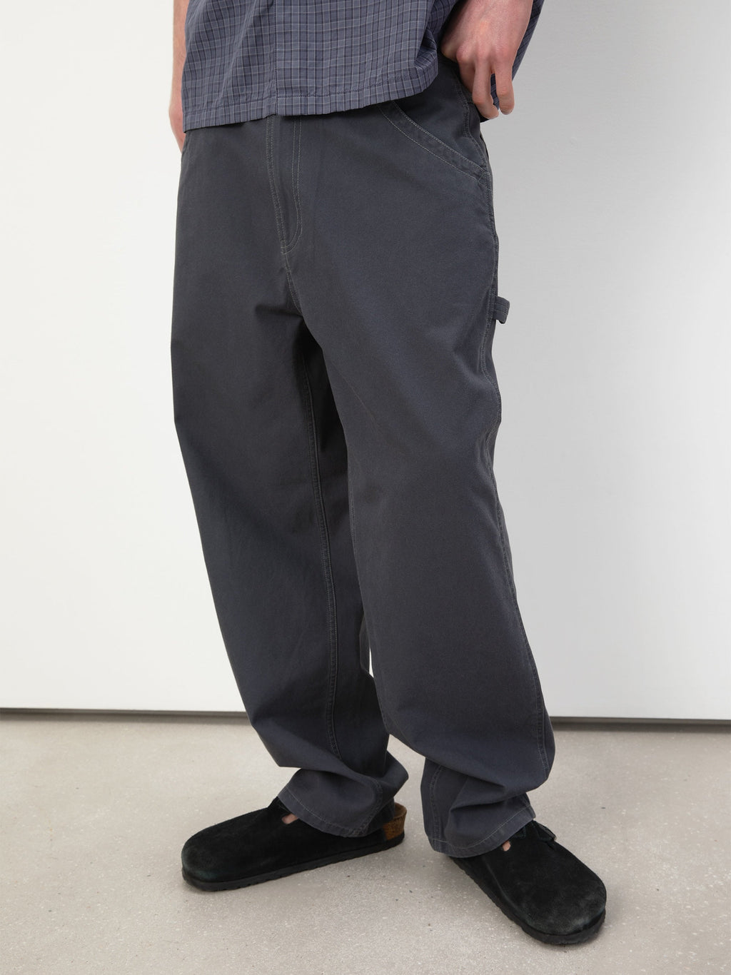 thisisneverthat - Washed Canvas Work Pant (Blue) product image 6 | TRAB K-Fashion Australia