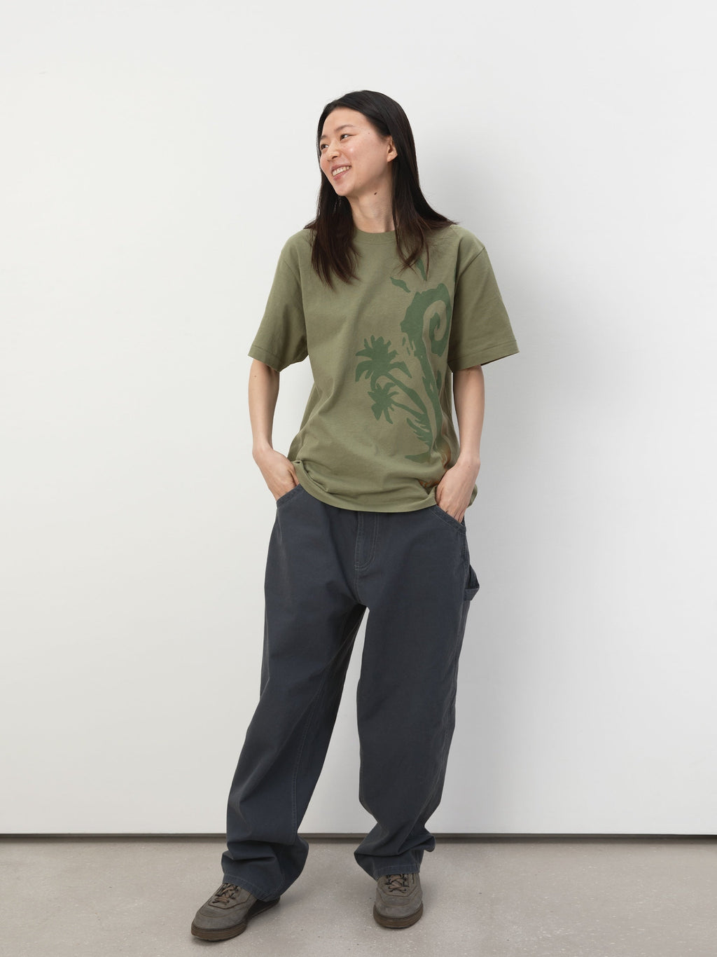 thisisneverthat - Washed Canvas Work Pant (Blue) product image 7 | TRAB K-Fashion Australia