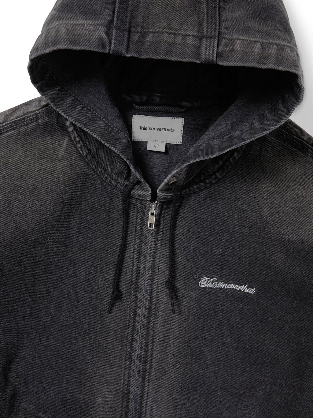 thisisneverthat - Washed Carpenter Jacket (Black) product image 2 | TRAB K-Fashion Australia