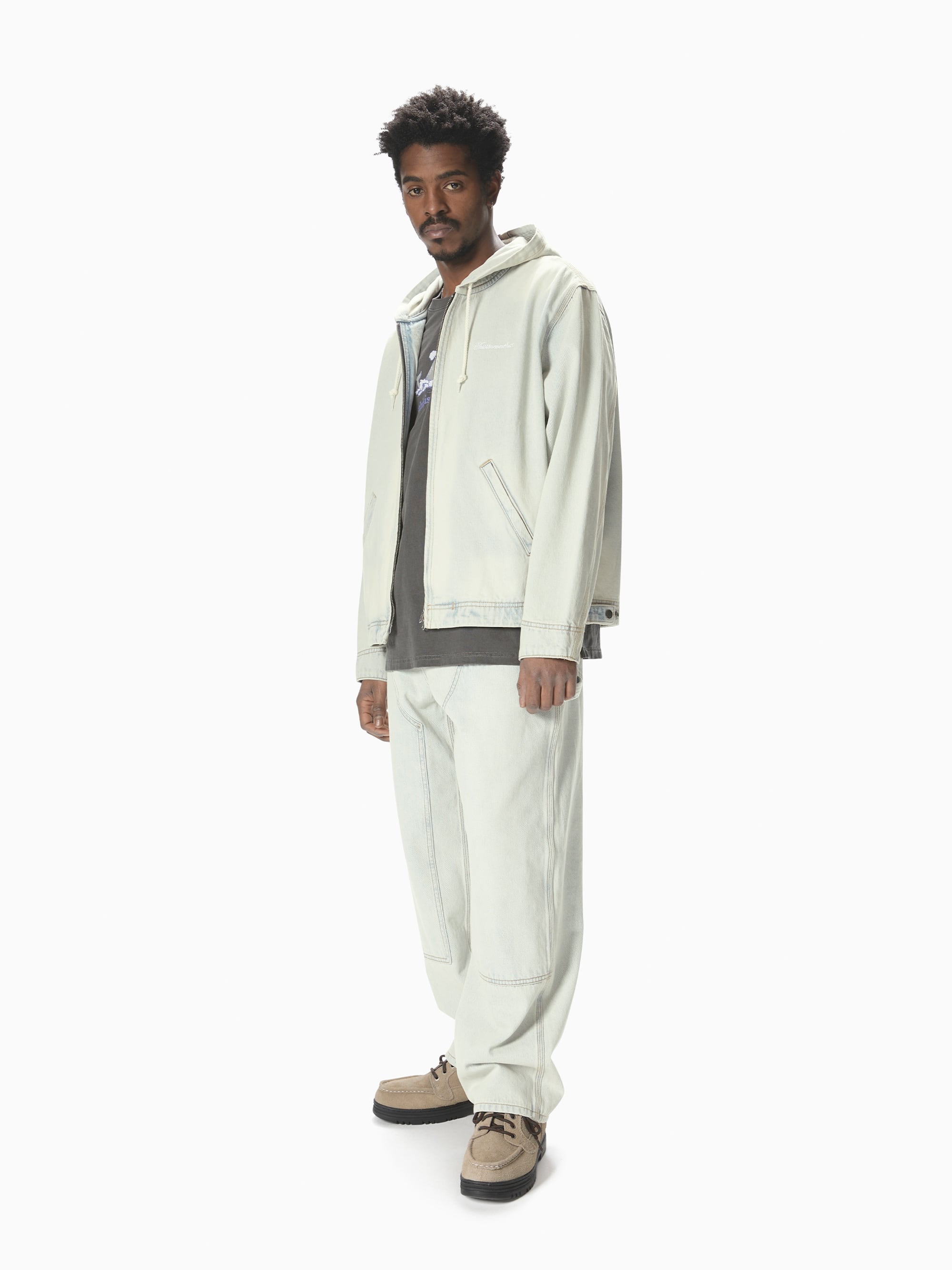 thisisneverthat - Washed Carpenter Jacket (Ice) product image 5 | TRAB K-Fashion Australia
