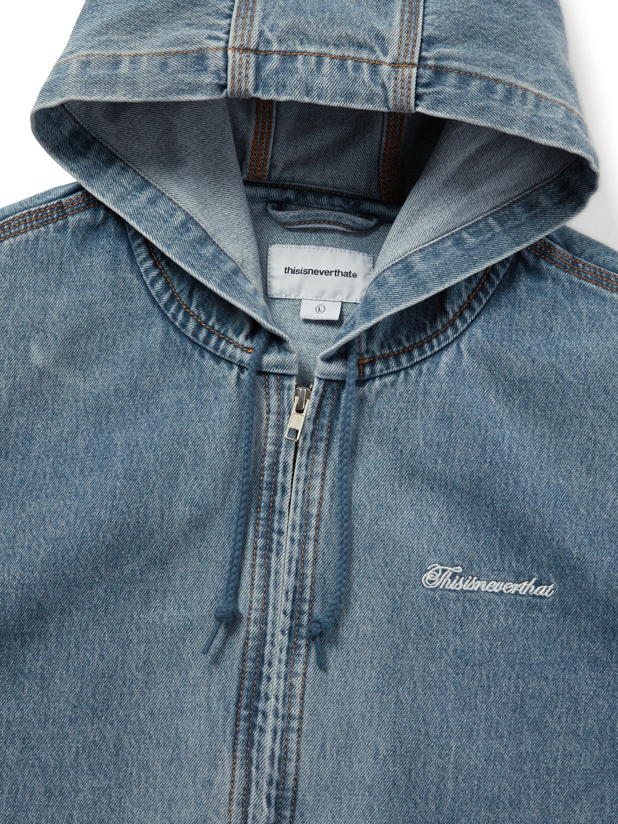 thisisneverthat - Washed Carpenter Jacket (Washed Blue) product image 2 | TRAB K-Fashion Australia