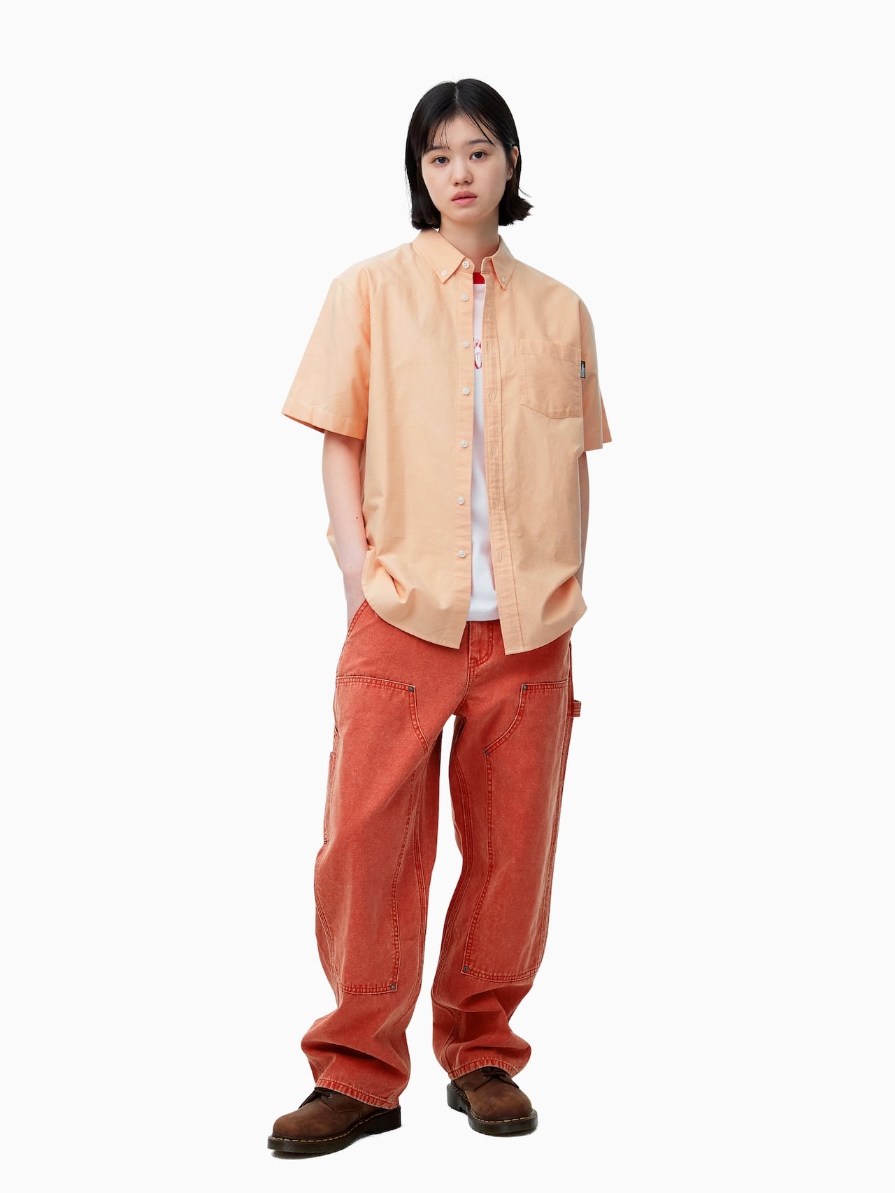 thisisneverthat - Washed Carpenter Pant (orange) product image 8 | TRAB K-Fashion Australia