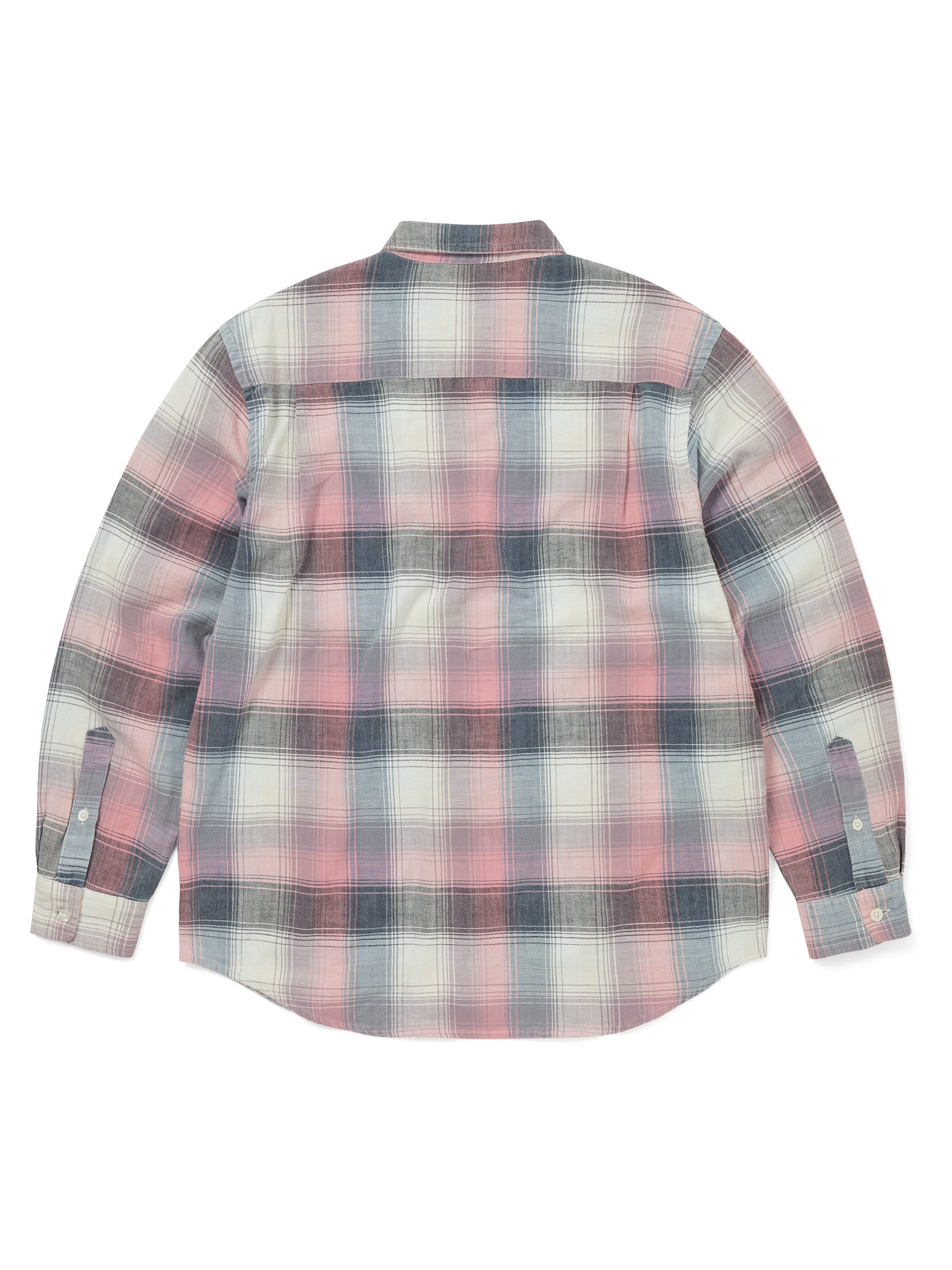 thisisneverthat - Washed Check Shirt (Pink) product image 3 | TRAB K-Fashion Australia