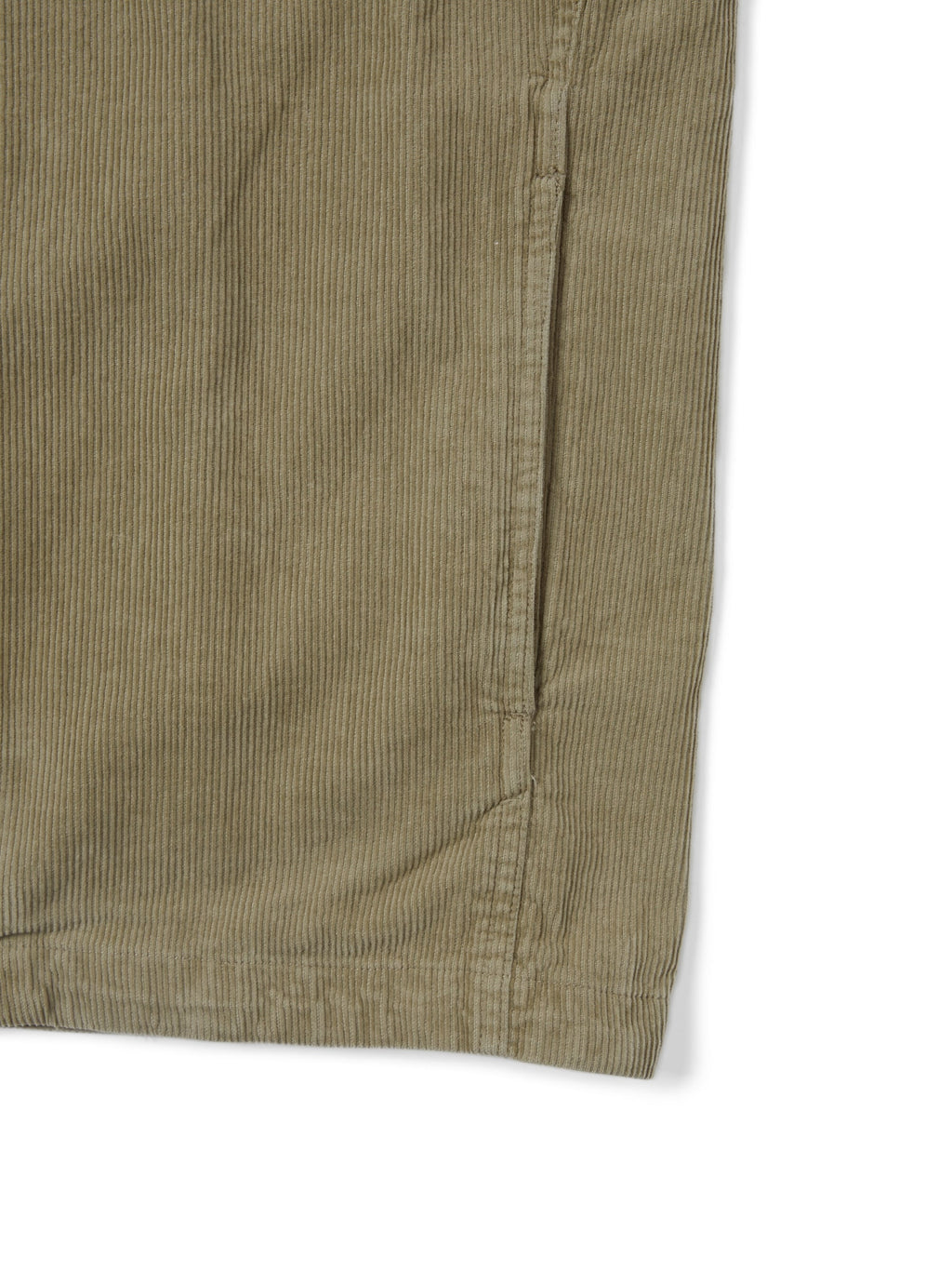 thisisneverthat - Washed Corduroy Zip Jacket (Khaki) product image 3 | TRAB K-Fashion Australia