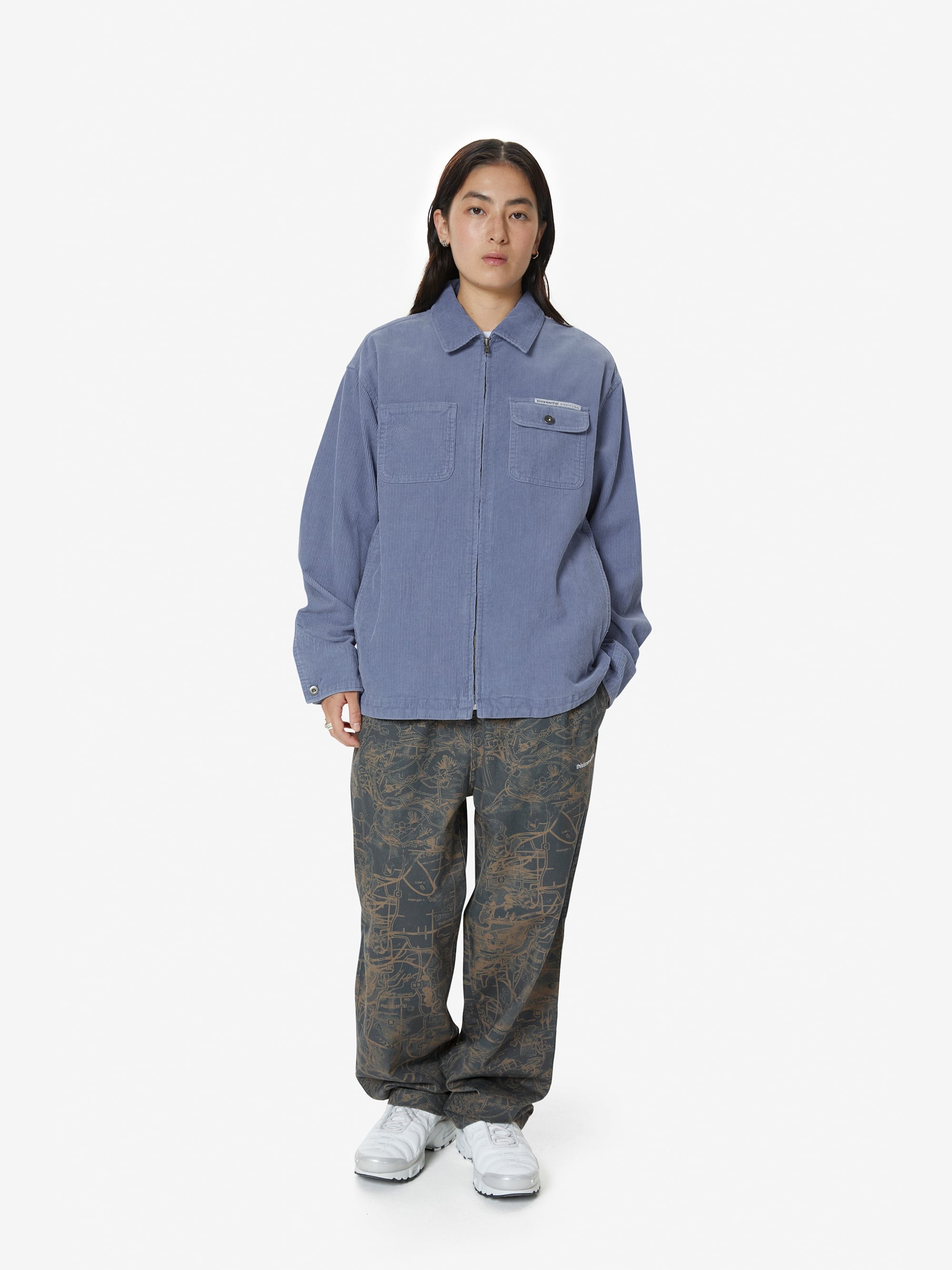 thisisneverthat - Washed Corduroy Zip Jacket (Light Indigo) product image 8 | TRAB K-Fashion Australia