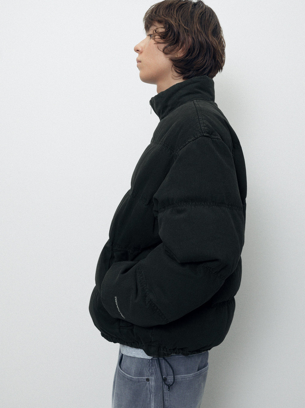thisisneverthat - Washed Denim Down Jacket (Black) product image 8 | TRAB K-Fashion Australia