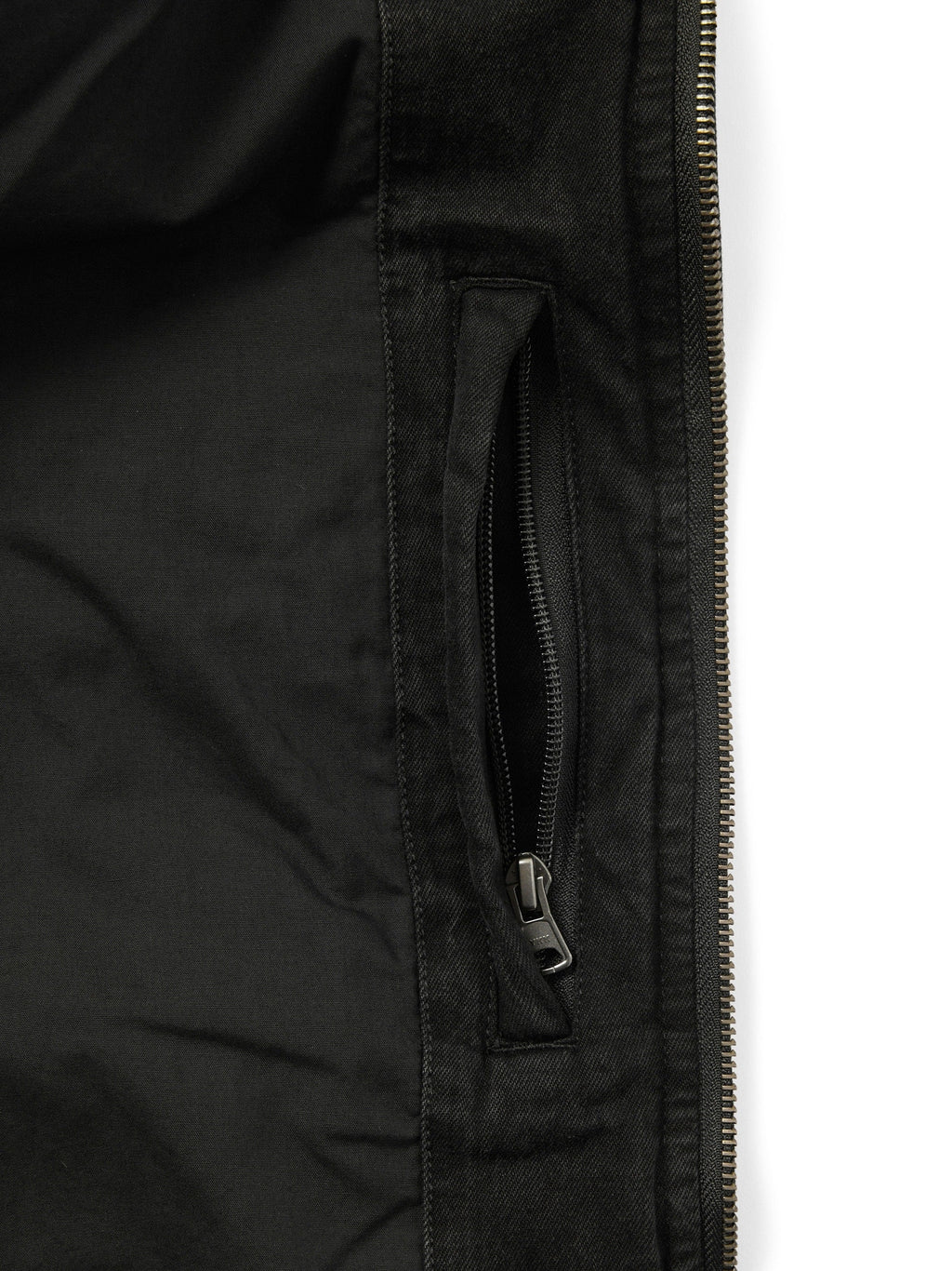 thisisneverthat - Washed Denim Down Jacket (Black) product image 4 | TRAB K-Fashion Australia