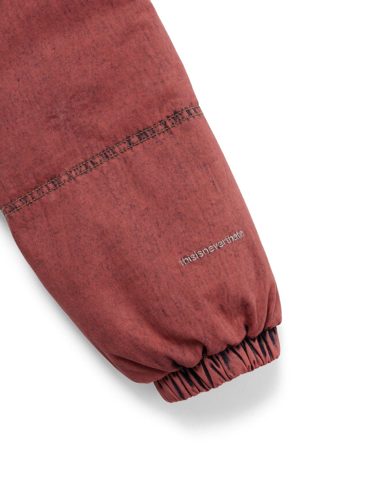 thisisneverthat - Washed Denim Down Jacket (Red) product image 6 | TRAB K-Fashion Australia