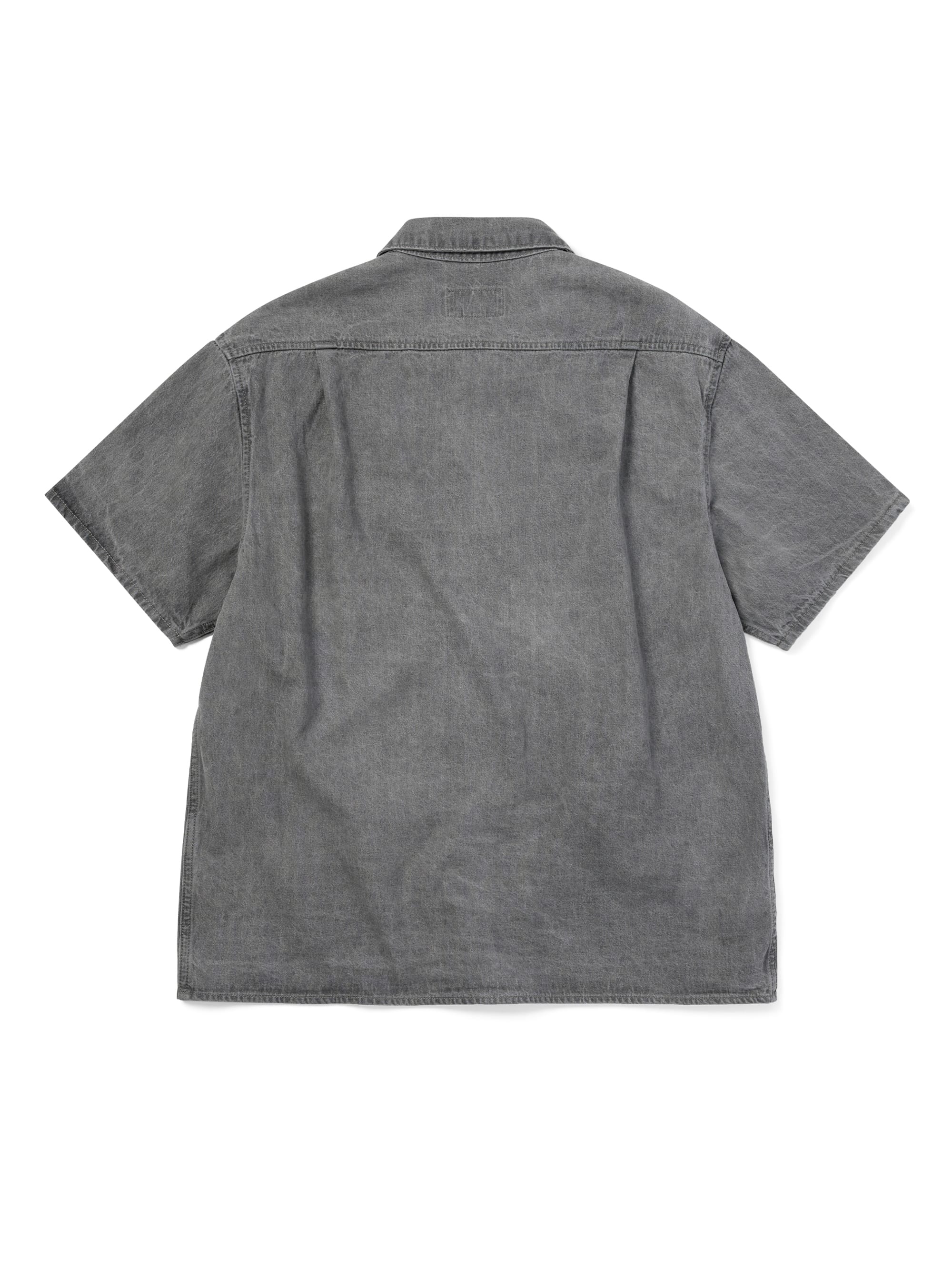 thisisneverthat - Washed Denim S/S Shirt (Grey) product image 3 | TRAB K-Fashion Australia
