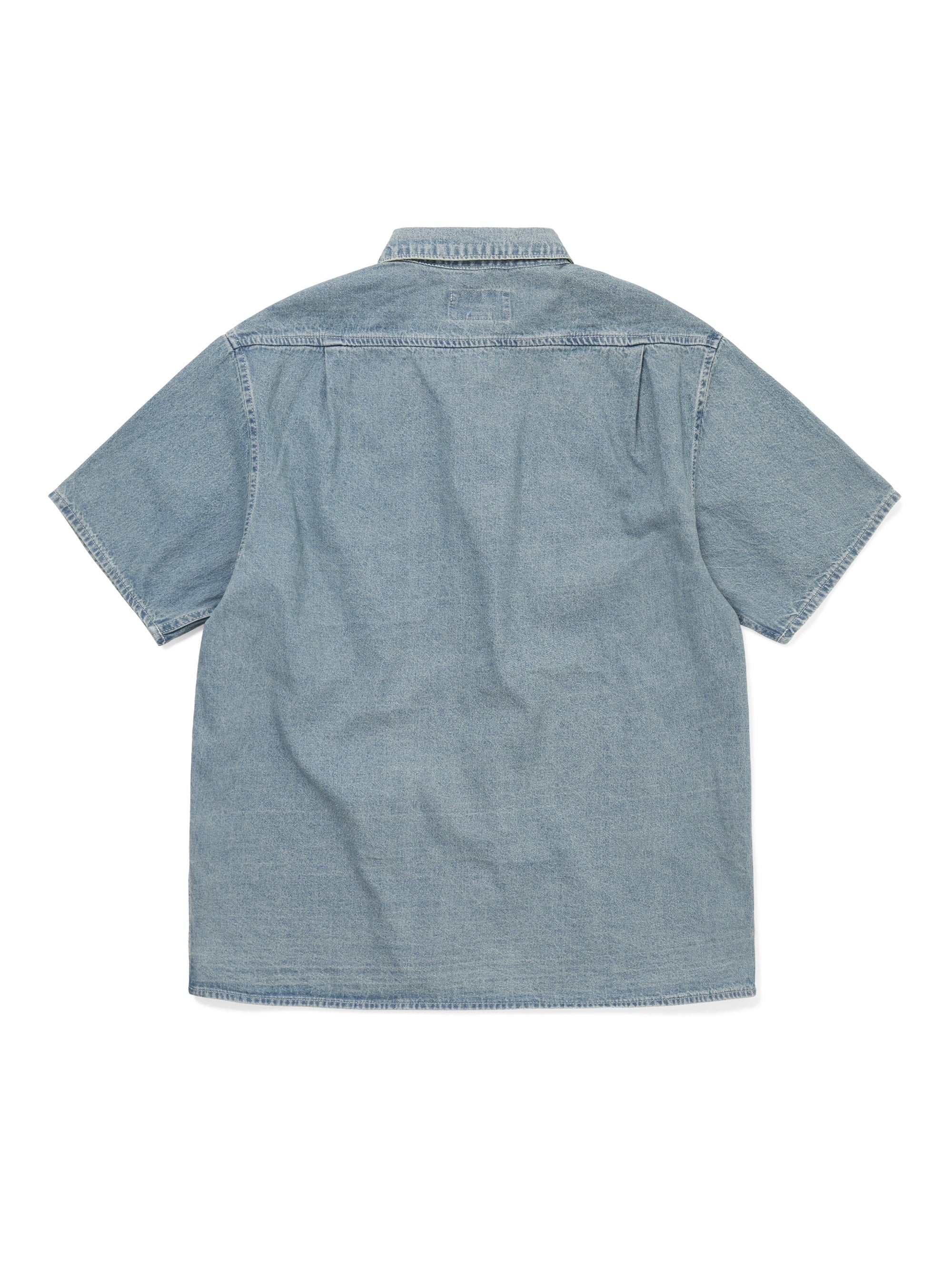 thisisneverthat - Washed Denim S/S Shirt (Dusty Blue) product image 3 | TRAB K-Fashion Australia