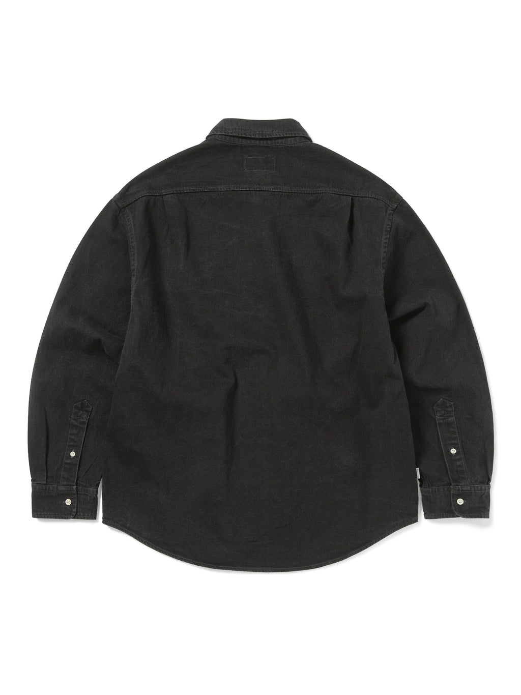 thisisneverthat - Washed Denim Shirt (Black) product image 3 | TRAB K-Fashion Australia