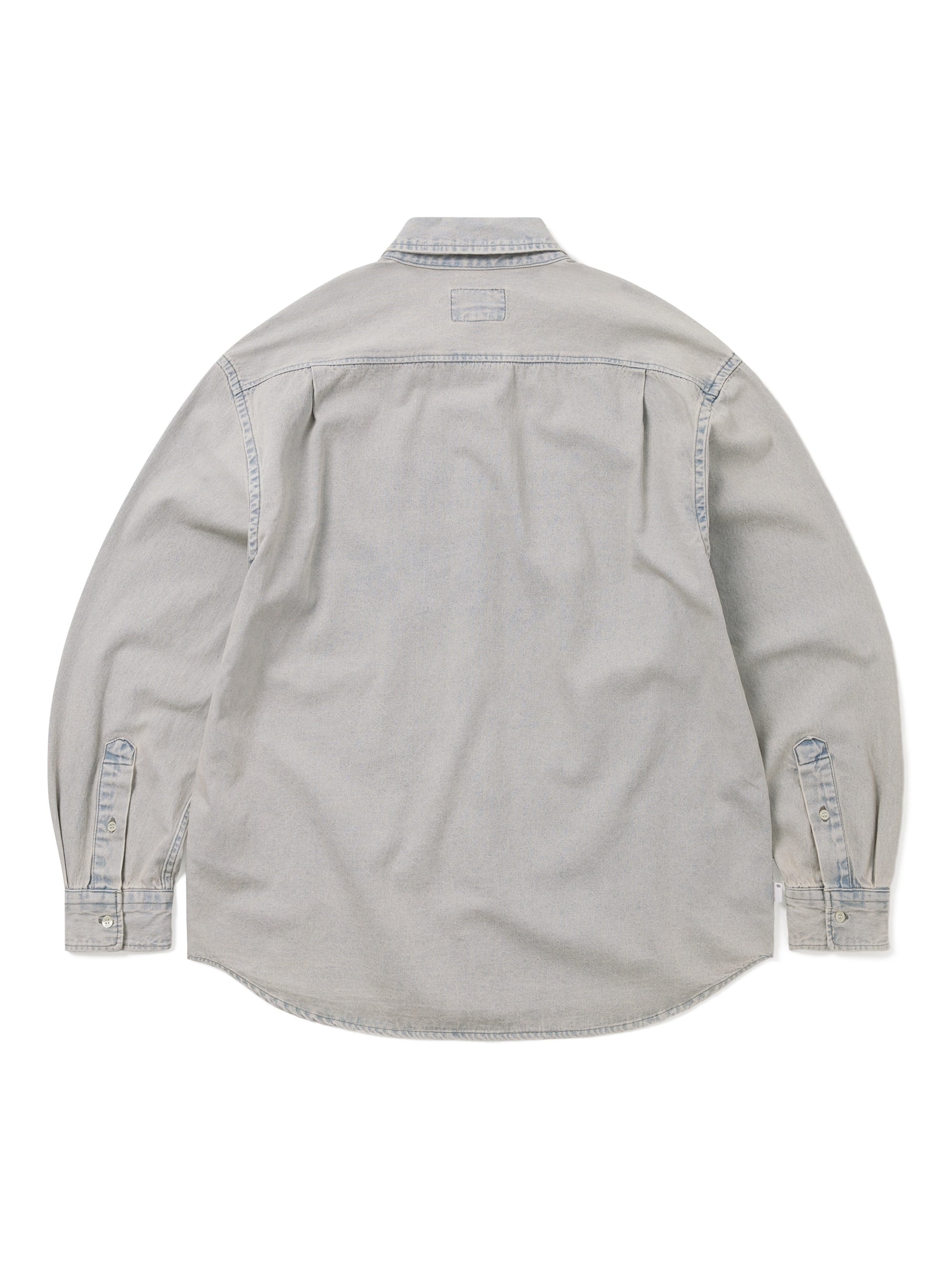 thisisneverthat - Washed Denim Shirt (Lavender) product image 3 | TRAB K-Fashion Australia
