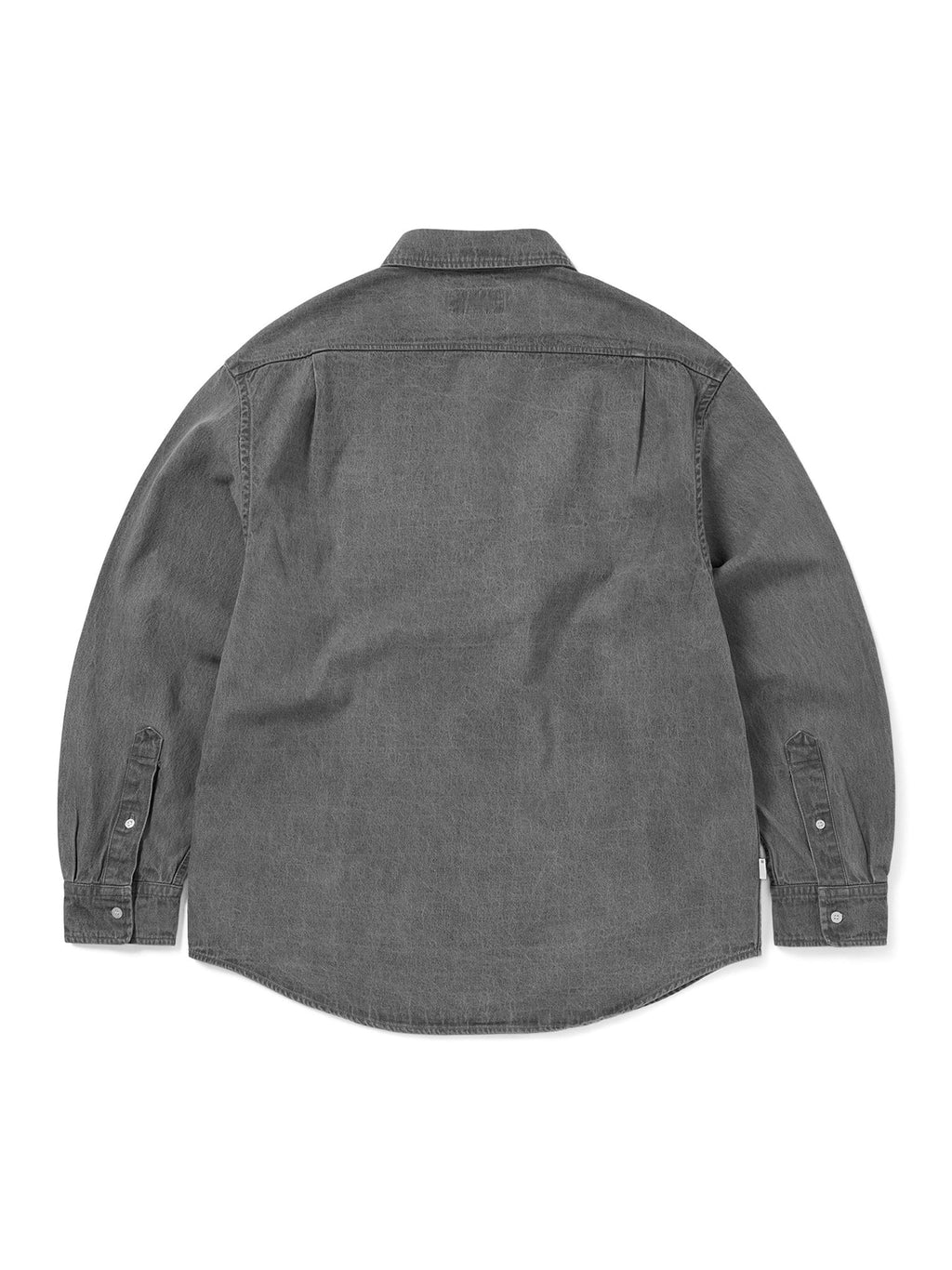 thisisneverthat - Washed Denim Shirt (Red) product image 4 | TRAB K-Fashion Australia