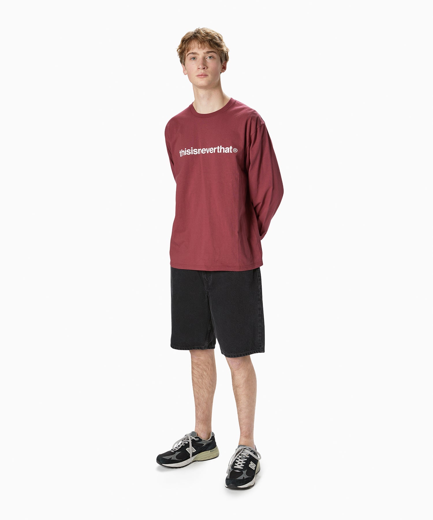 thisisneverthat - Washed Denim Short (Black) product image 5 | TRAB K-Fashion Australia