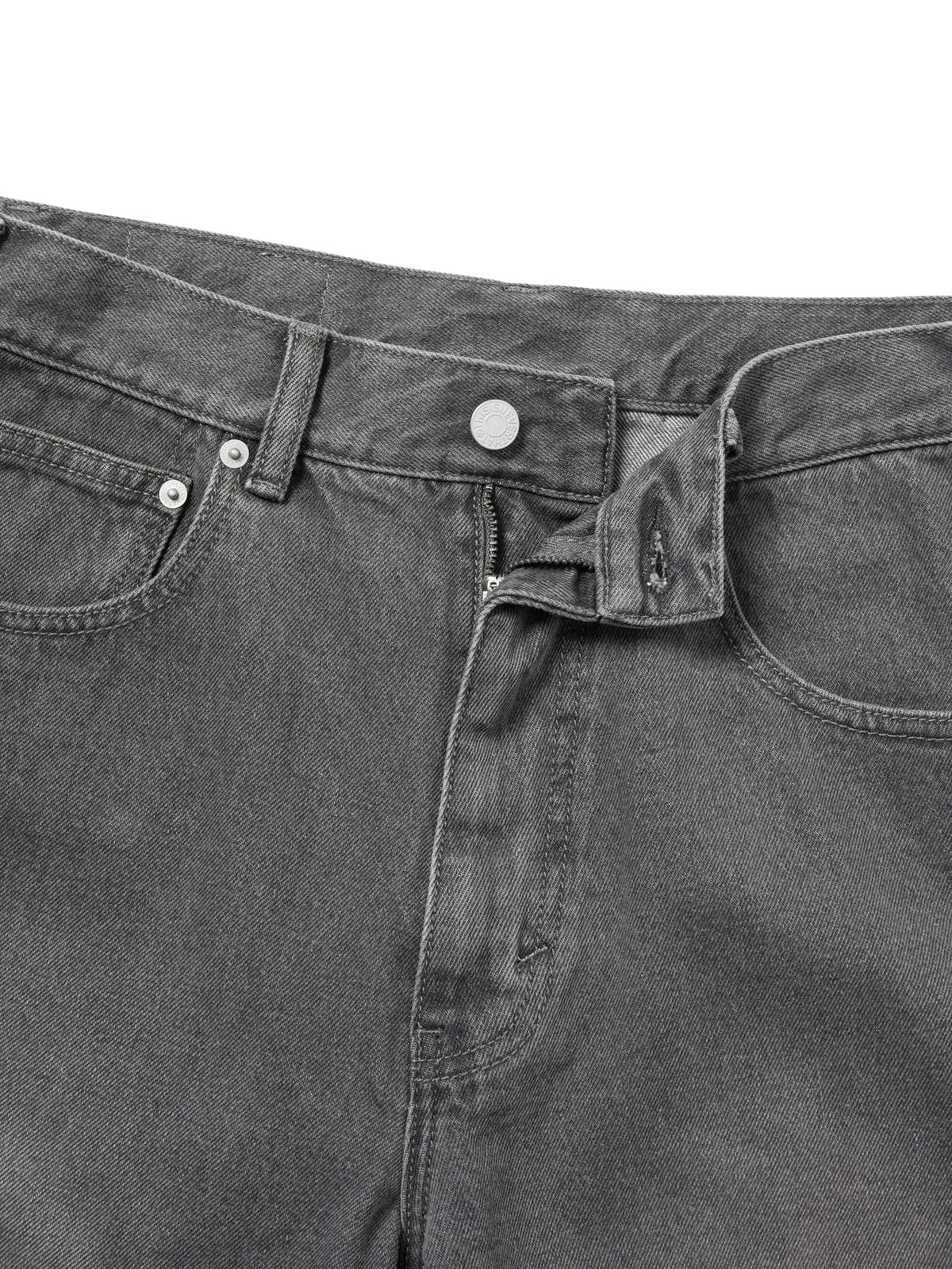 thisisneverthat - Washed Denim Short (Grey) product image 2 | TRAB K-Fashion Australia