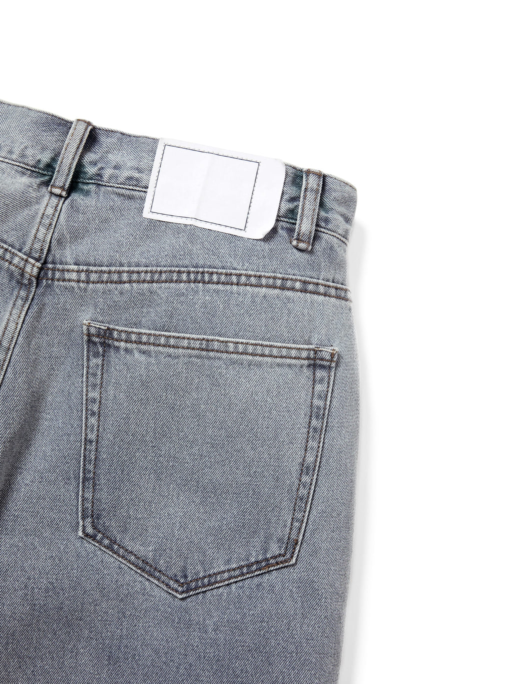 thisisneverthat - Washed Denim Short (Washed Blue) product image 3 | TRAB K-Fashion Australia
