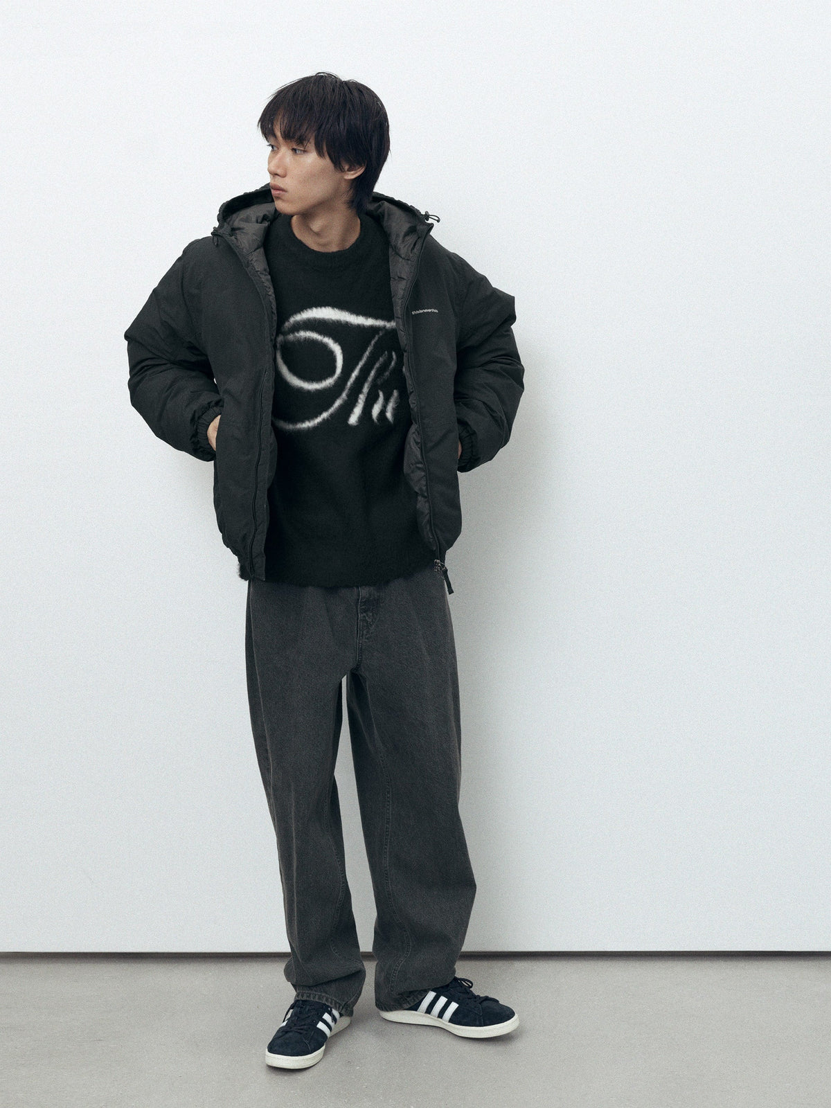 thisisneverthat - Washed Down Puffer Jacket (Black) product image 9 | TRAB K-Fashion Australia