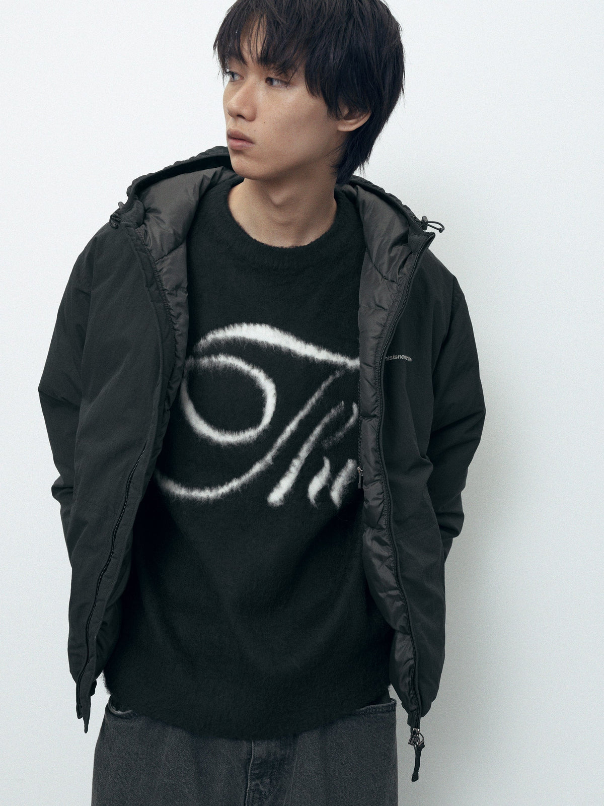 thisisneverthat - Washed Down Puffer Jacket (Black) product image 8 | TRAB K-Fashion Australia