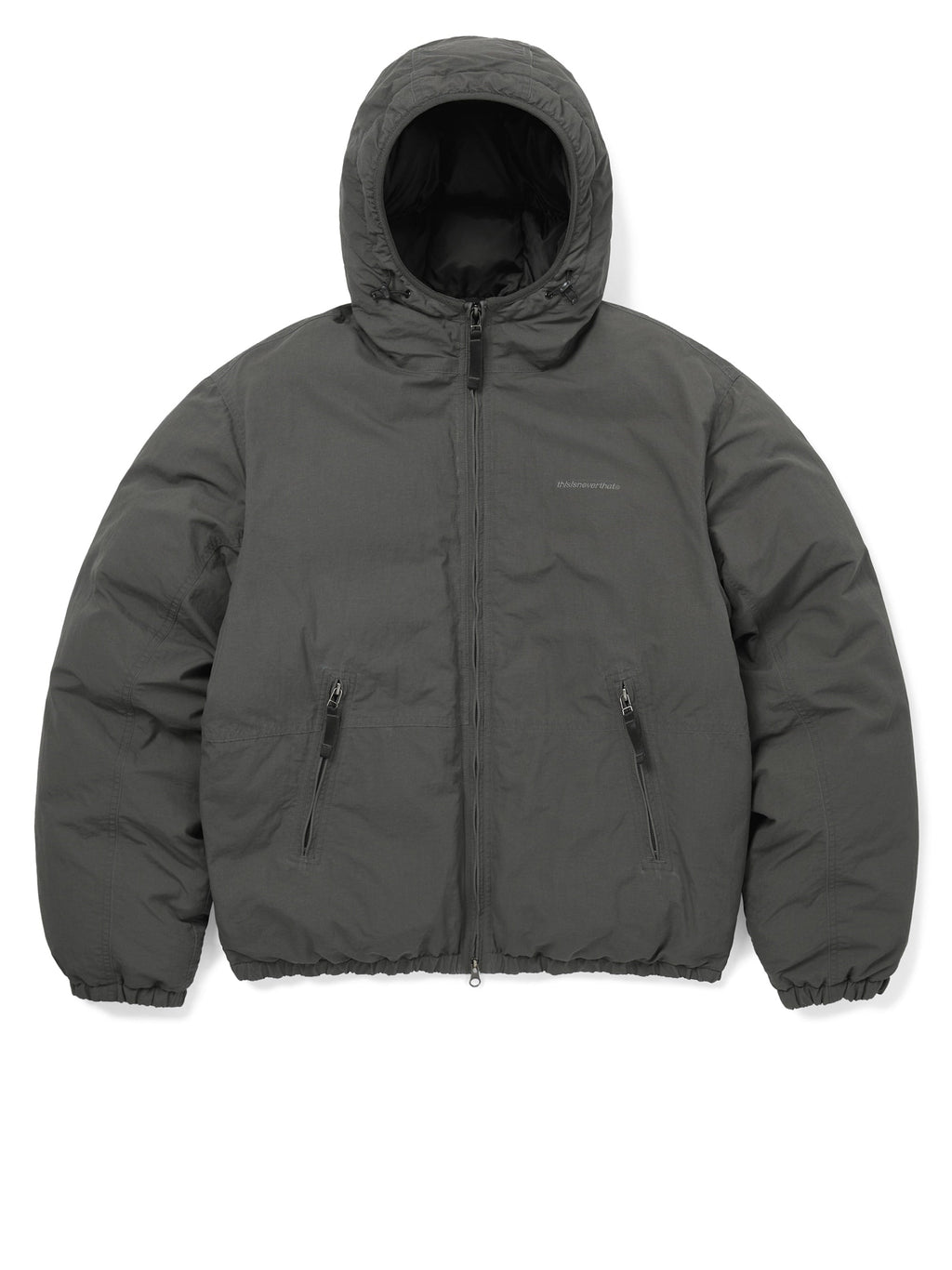 thisisneverthat - Washed Down Puffer Jacket (Charcoal) product image 1 | TRAB K-Fashion Australia