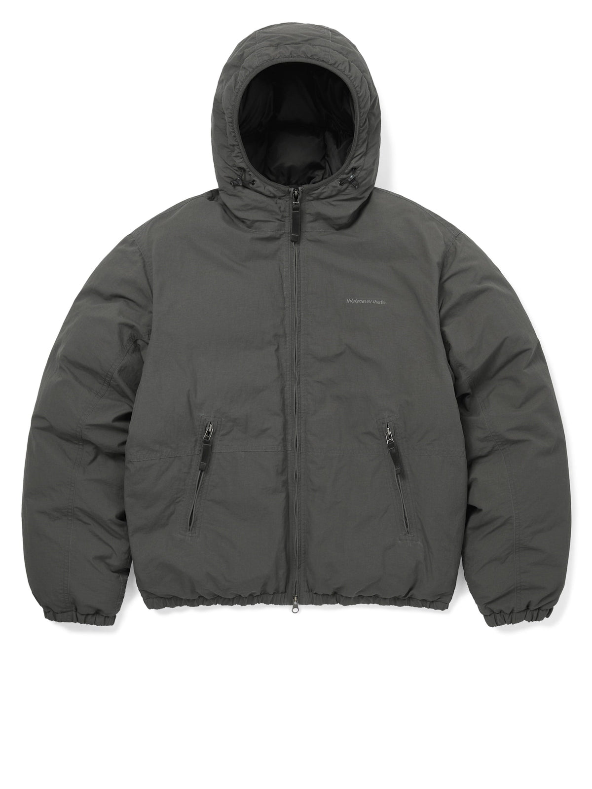 thisisneverthat - Washed Down Puffer Jacket (Charcoal) product image 1 | TRAB K-Fashion Australia