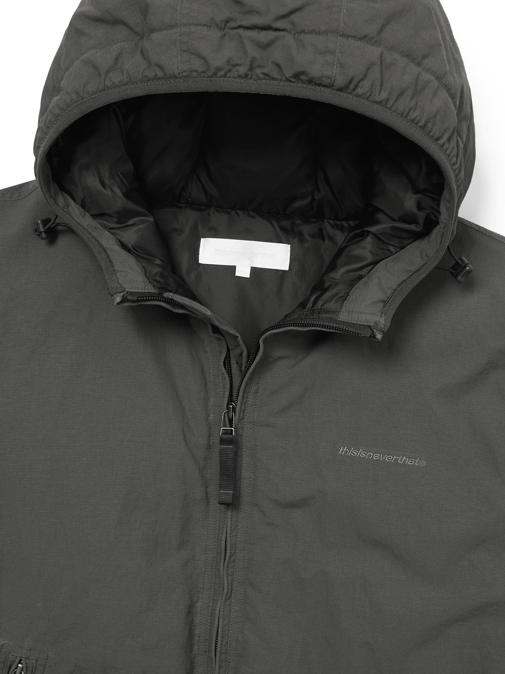 thisisneverthat - Washed Down Puffer Jacket (Charcoal) product image 2 | TRAB K-Fashion Australia