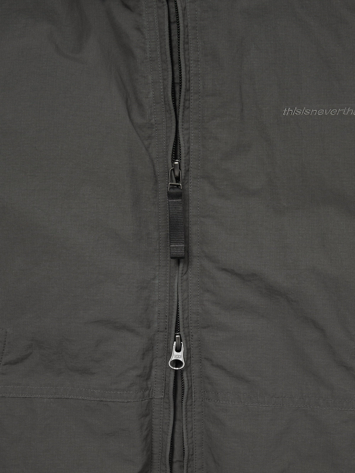 thisisneverthat - Washed Down Puffer Jacket (Charcoal) product image 3 | TRAB K-Fashion Australia