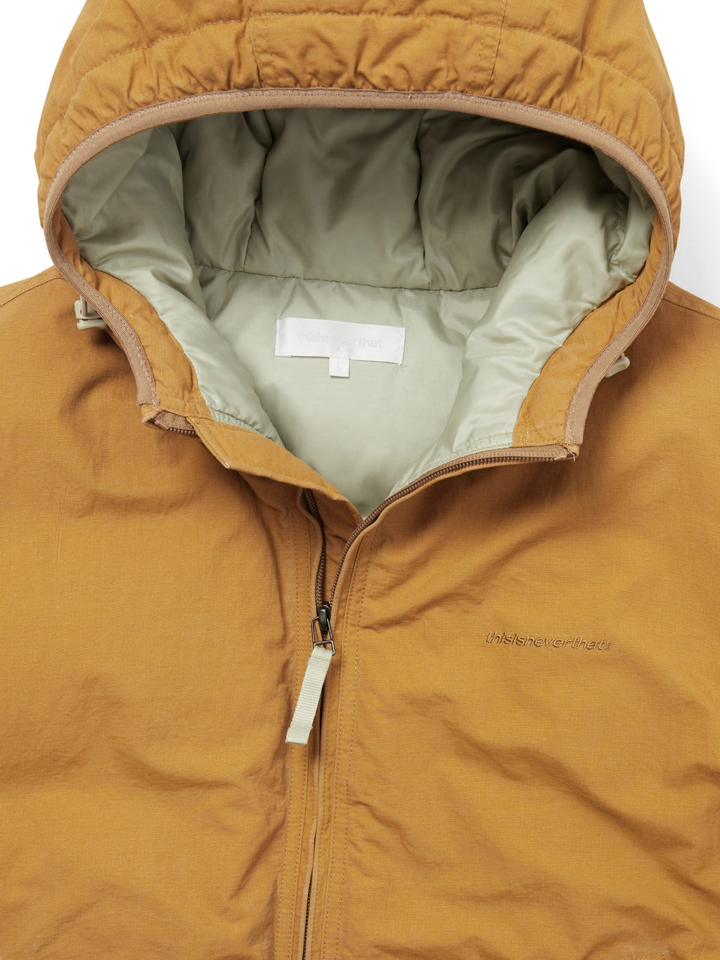 thisisneverthat - Washed Down Puffer Jacket (Orange) product image 2 | TRAB K-Fashion Australia