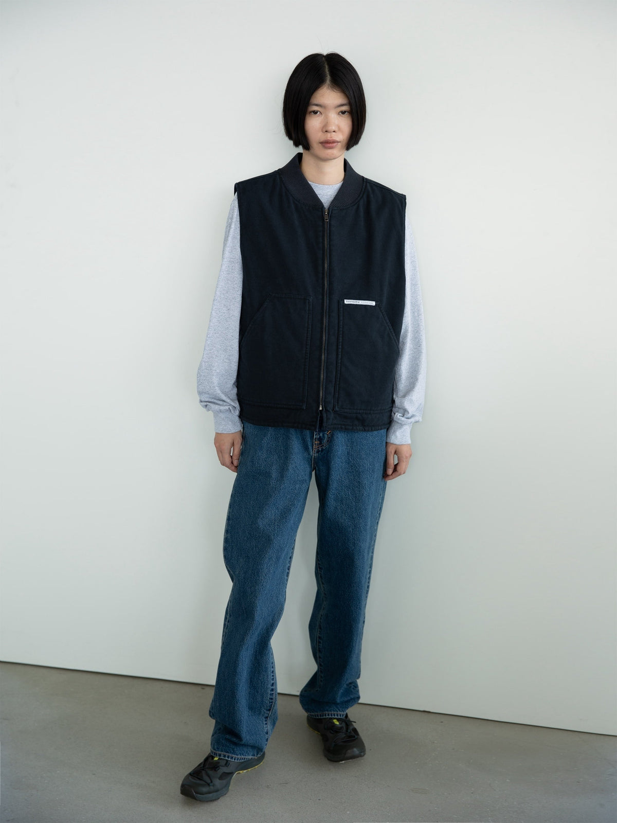 thisisneverthat - Washed Duck Vest (Navy) product image 5 | TRAB K-Fashion Australia