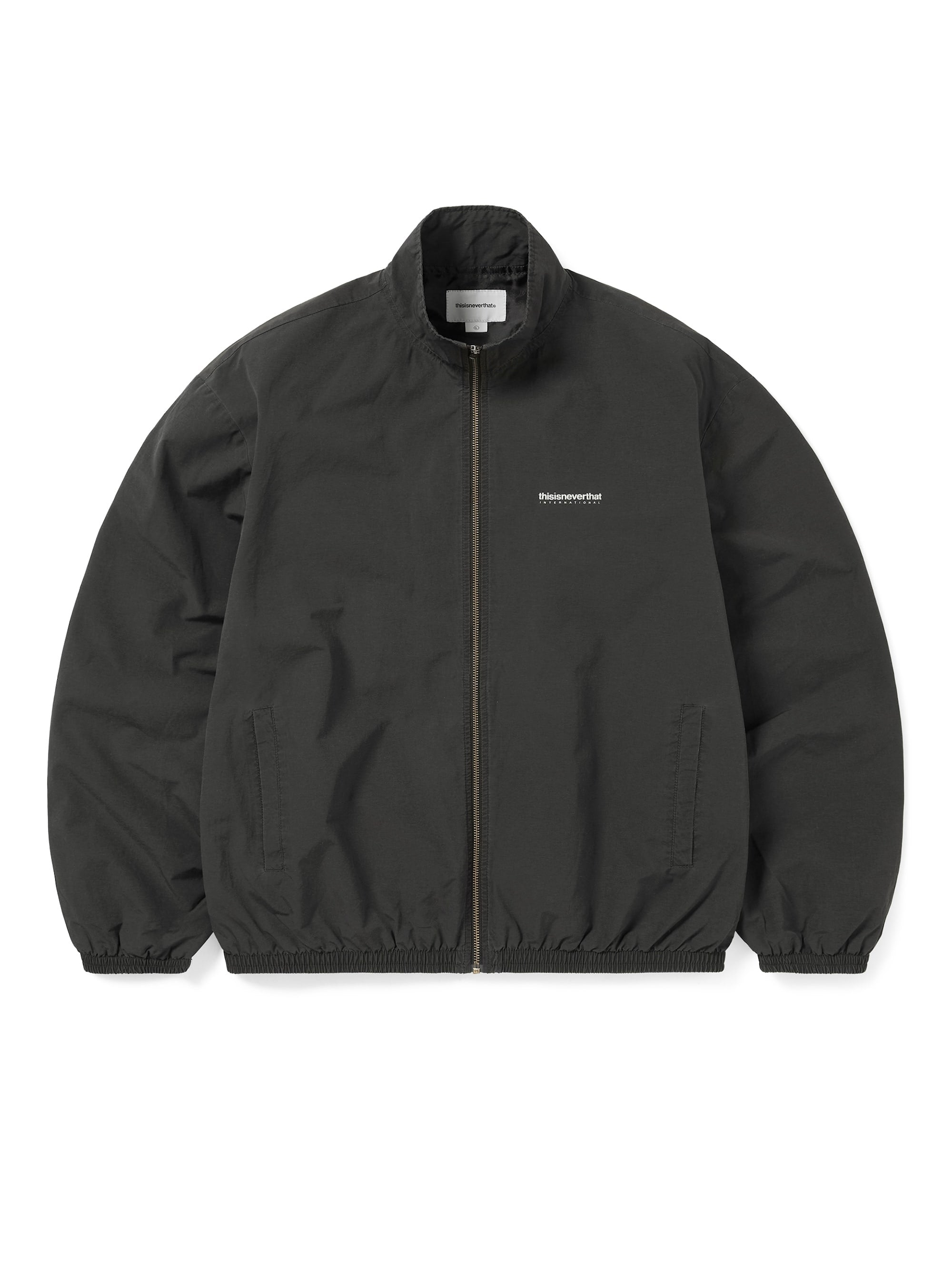 thisisneverthat - Washed INTL Team Jacket (Black) product image 1 | TRAB K-Fashion Australia