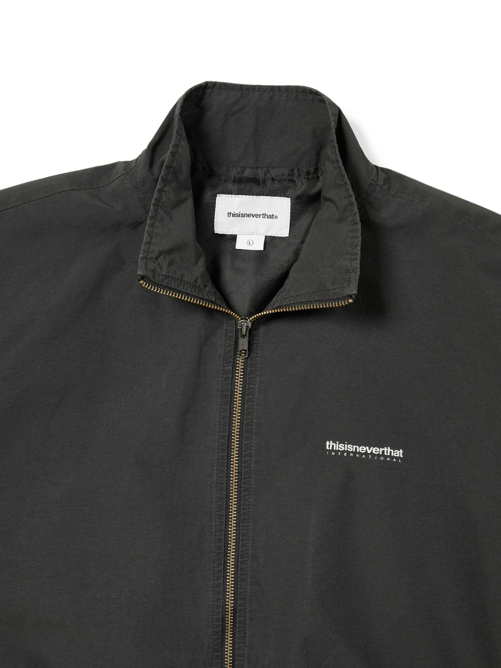 thisisneverthat - Washed INTL Team Jacket (Black) product image 2 | TRAB K-Fashion Australia