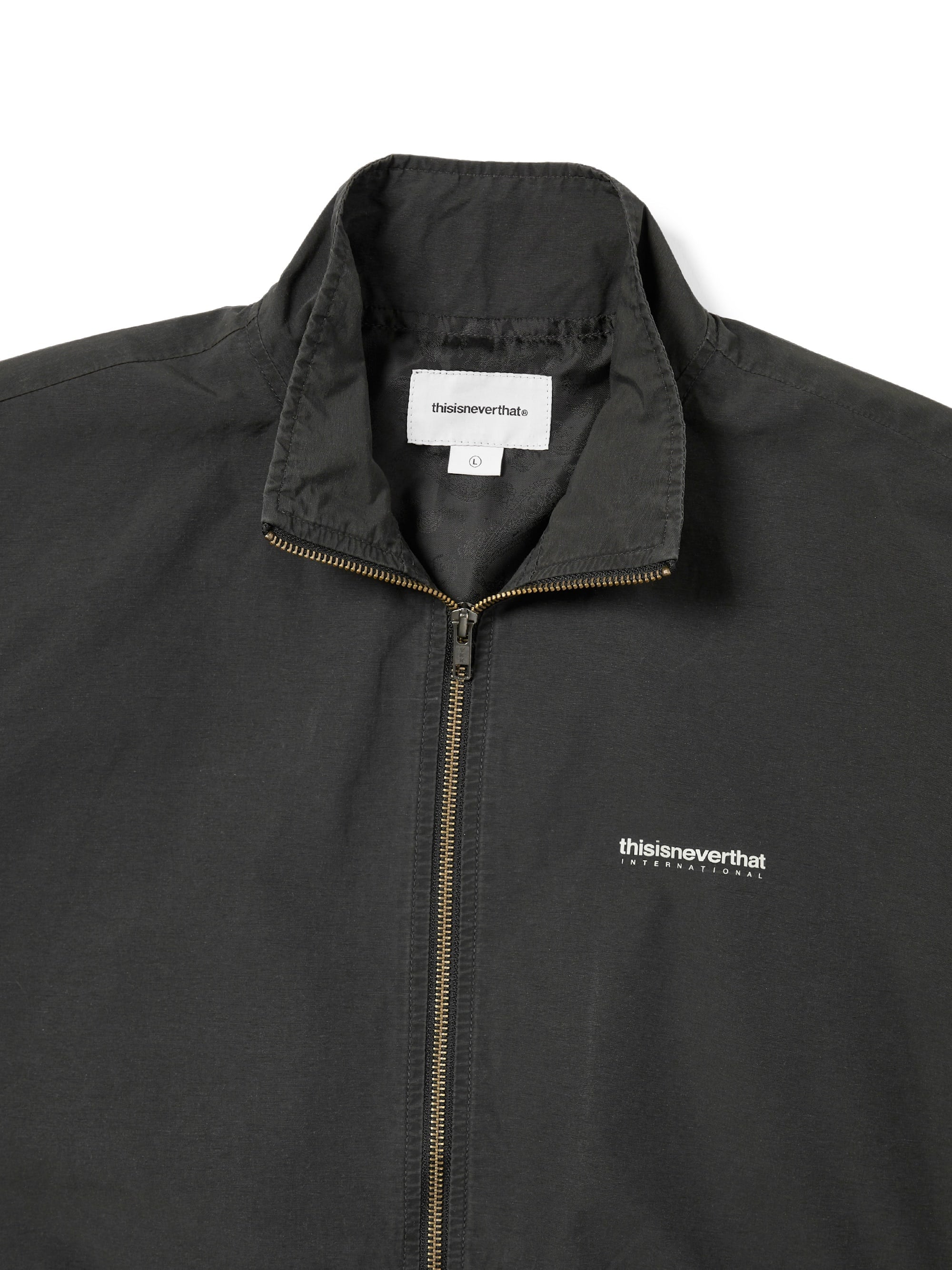 thisisneverthat - Washed INTL Team Jacket (Black) product image 2 | TRAB K-Fashion Australia