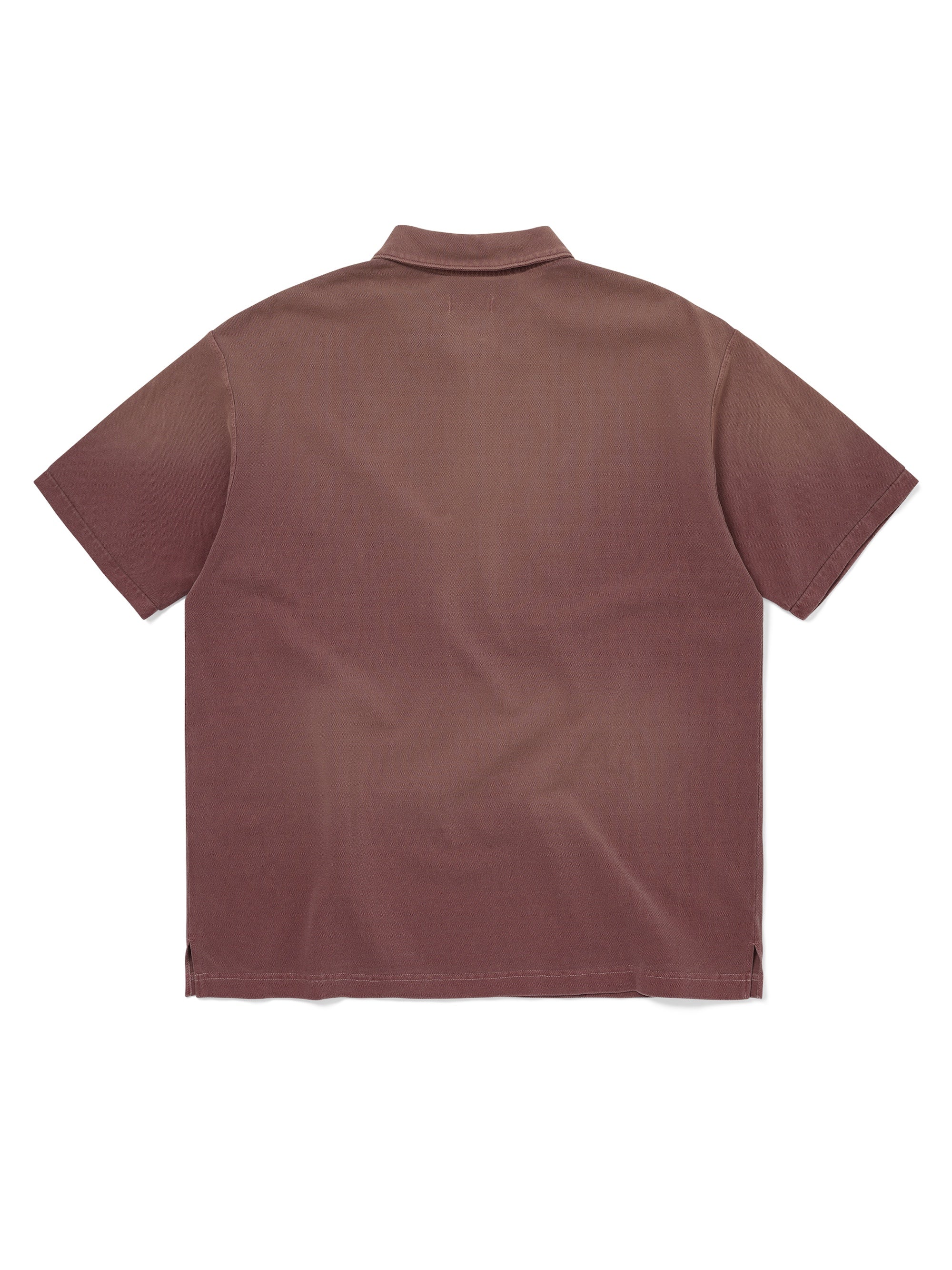 thisisneverthat - Washed Polo Shirt (Burgundy) product image 3 | TRAB K-Fashion Australia