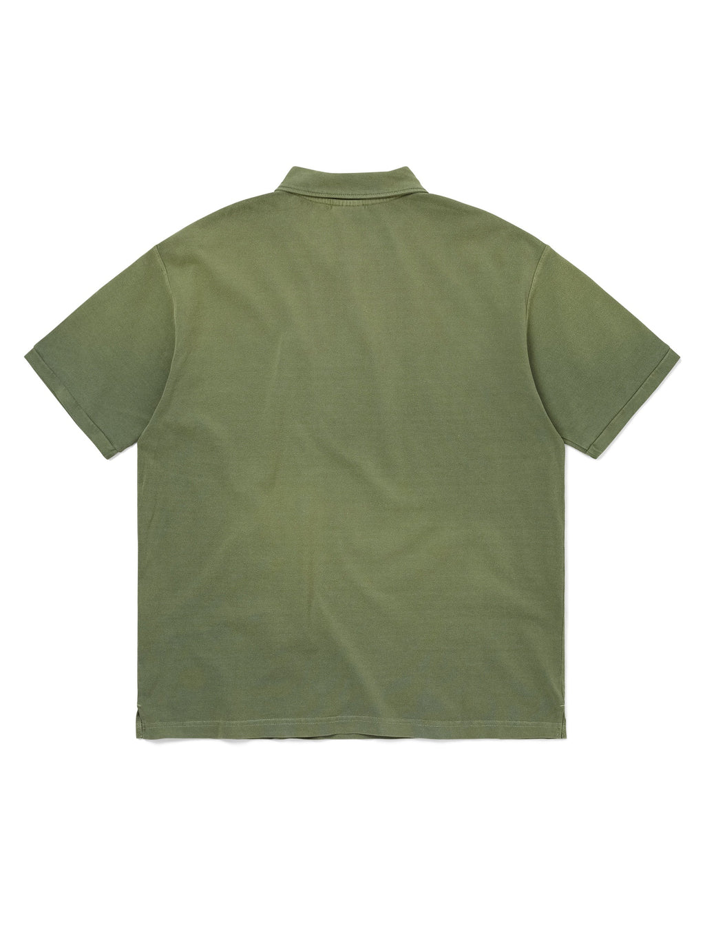 thisisneverthat - Washed Polo Shirt (Olive) product image 3 | TRAB K-Fashion Australia