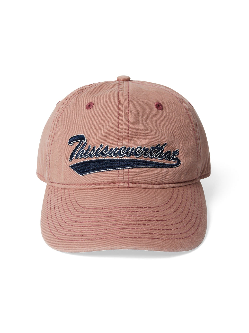 thisisneverthat - Washed Script Logo Cap (Dusty Pink) product image 2 | TRAB K-Fashion Australia