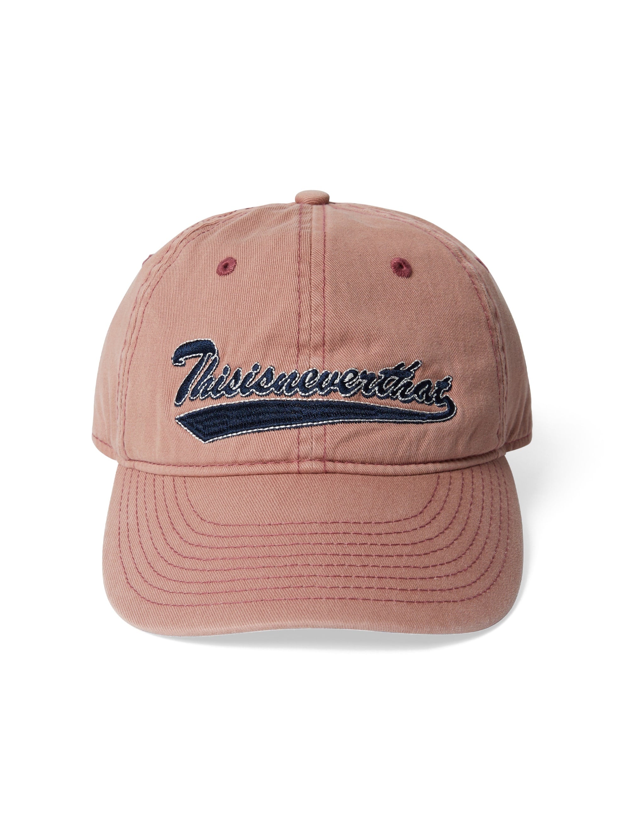 thisisneverthat - Washed Script Logo Cap (Dusty Pink) product image 2 | TRAB K-Fashion Australia