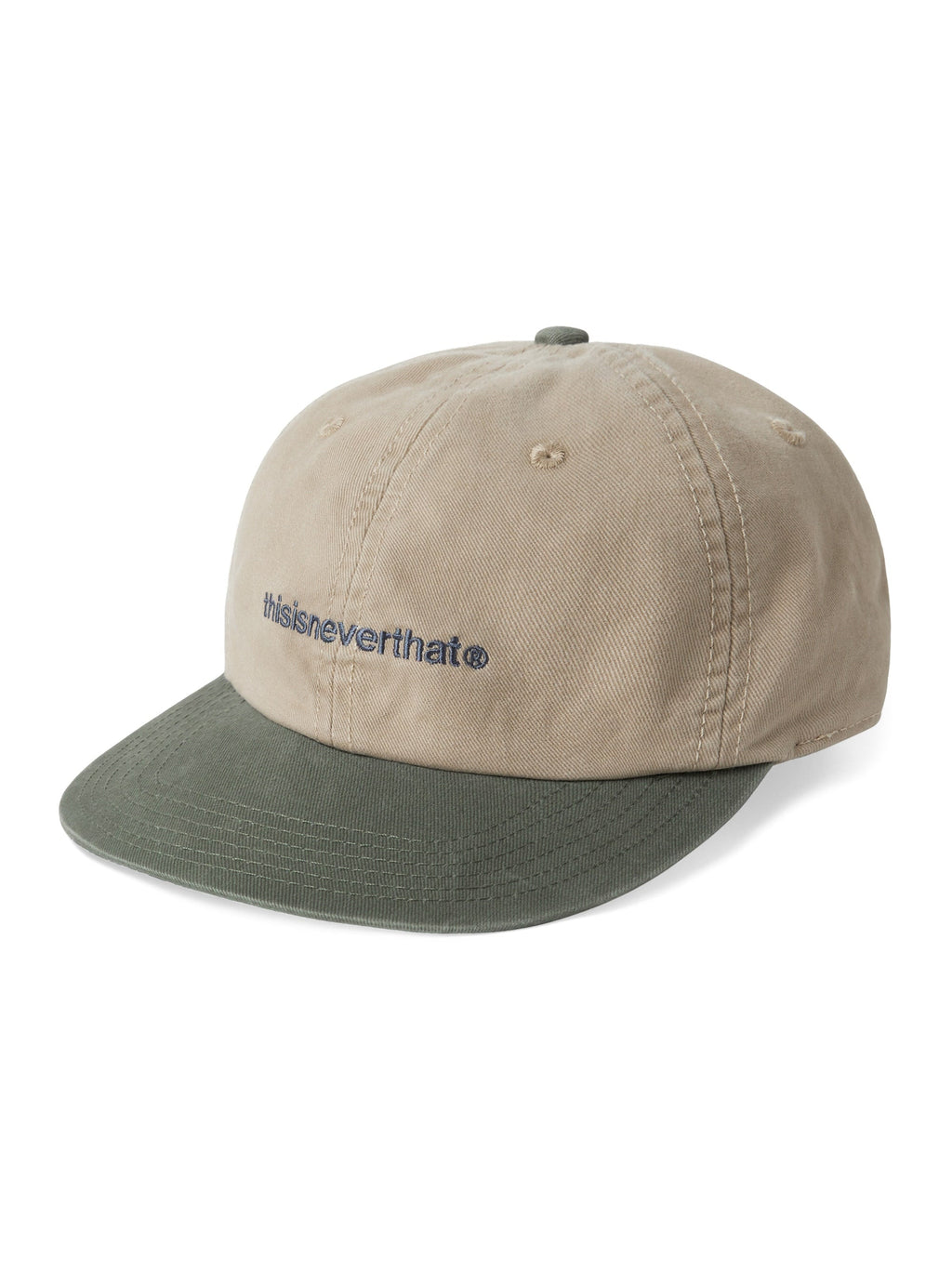 thisisneverthat - Washed T-Logo Cap (Moss) product image 1 | TRAB K-Fashion Australia