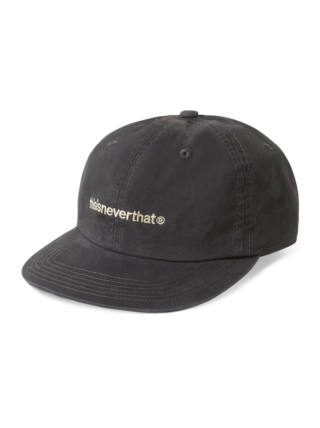 thisisneverthat - Washed T-Logo Cap (Charcoal) product image 1 | TRAB K-Fashion Australia