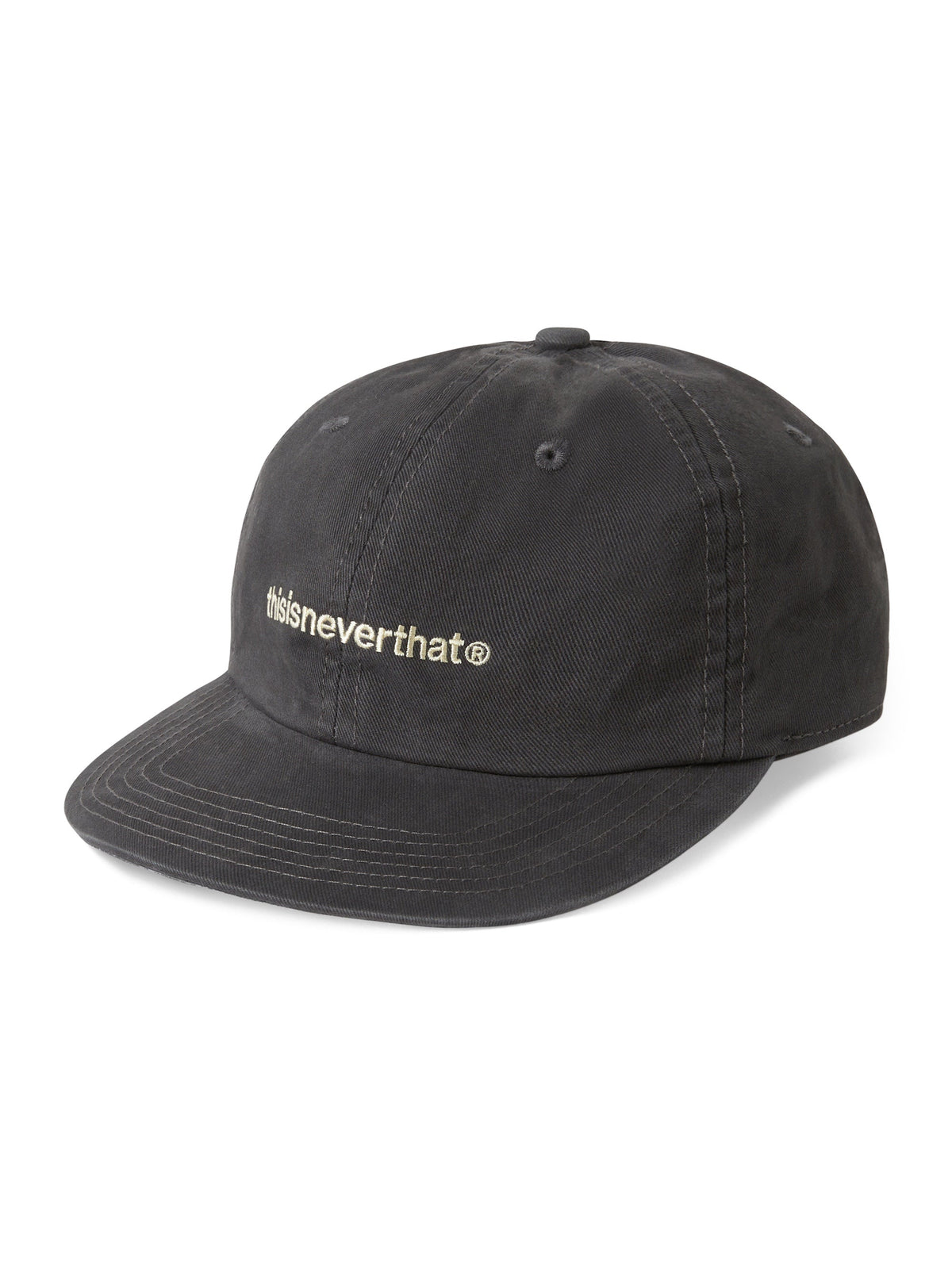 thisisneverthat - Washed T-Logo Cap (Charcoal) product image 1 | TRAB K-Fashion Australia