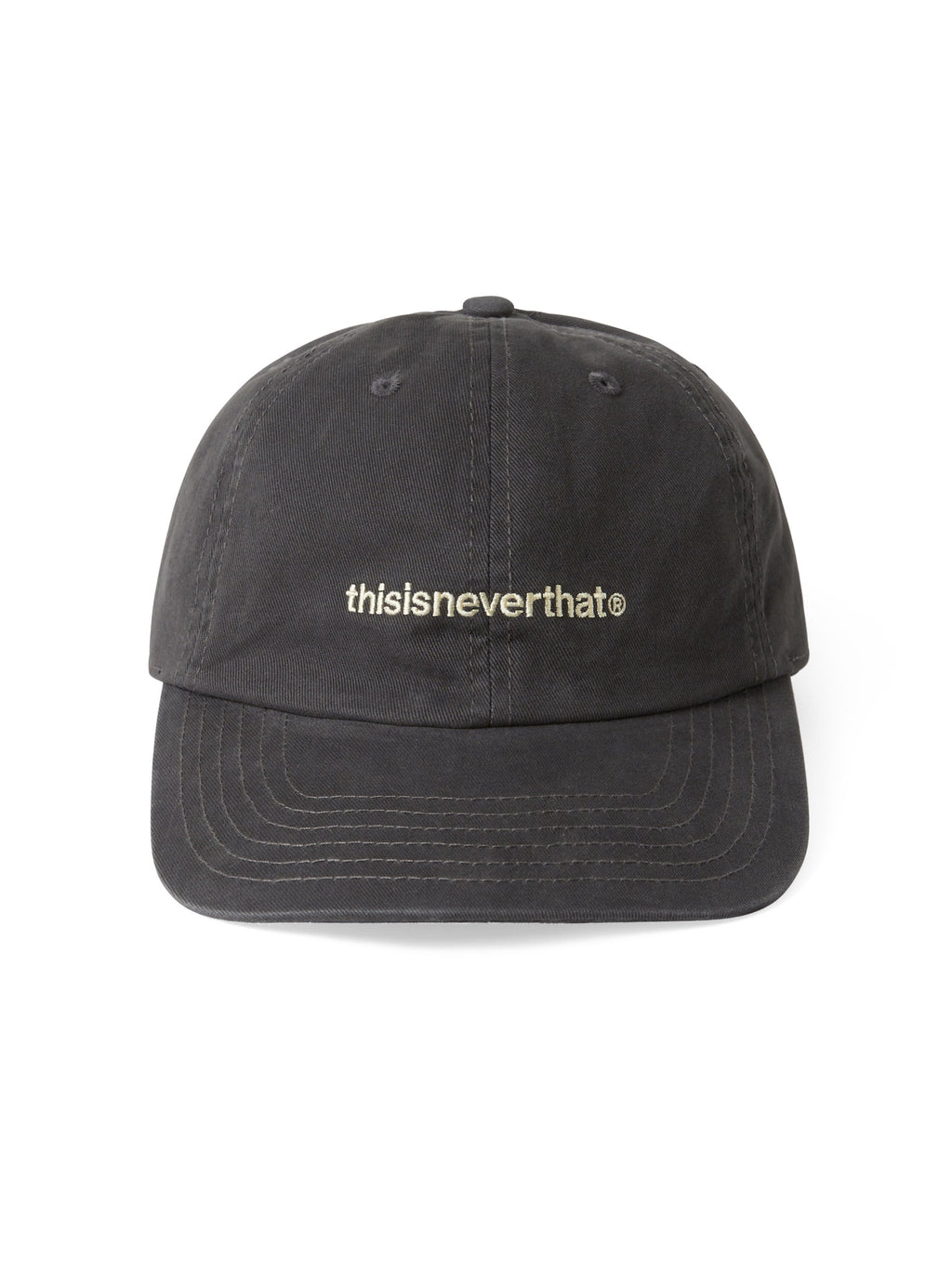 thisisneverthat - Washed T-Logo Cap (Charcoal) product image 2 | TRAB K-Fashion Australia