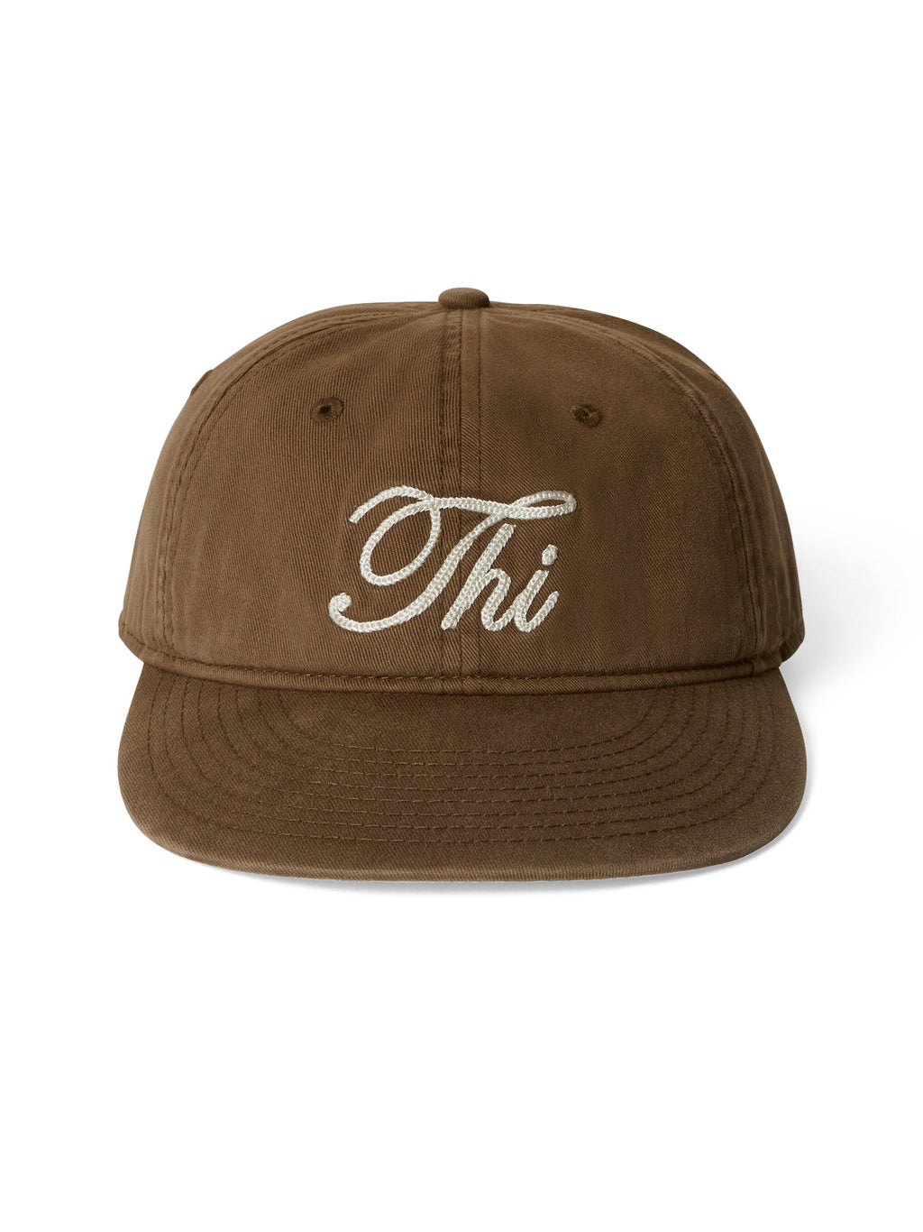 thisisneverthat - Washed Thi Logo Cap (Mocha) product image 2 | TRAB K-Fashion Australia