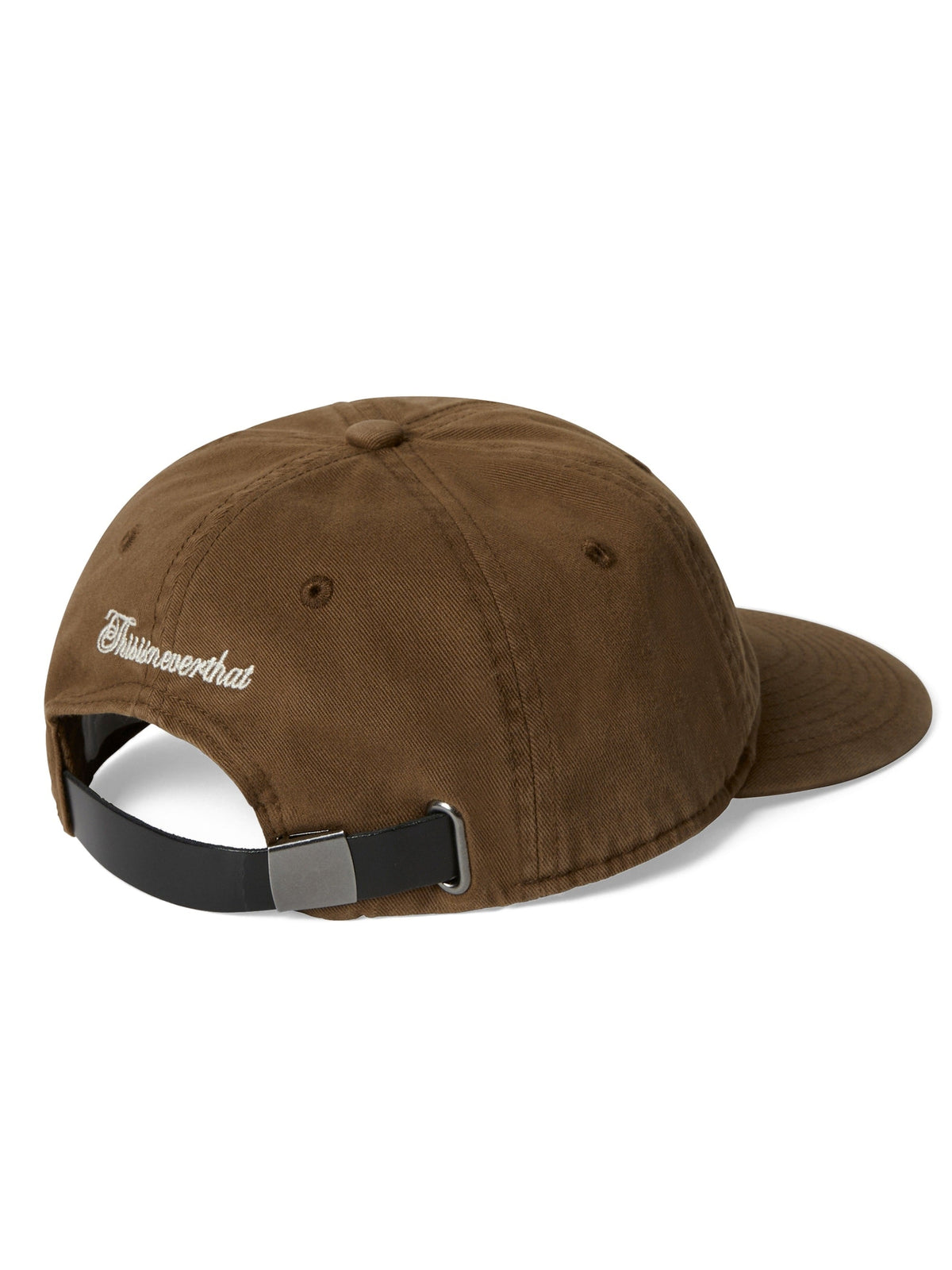 thisisneverthat - Washed Thi Logo Cap (Mocha) product image 3 | TRAB K-Fashion Australia