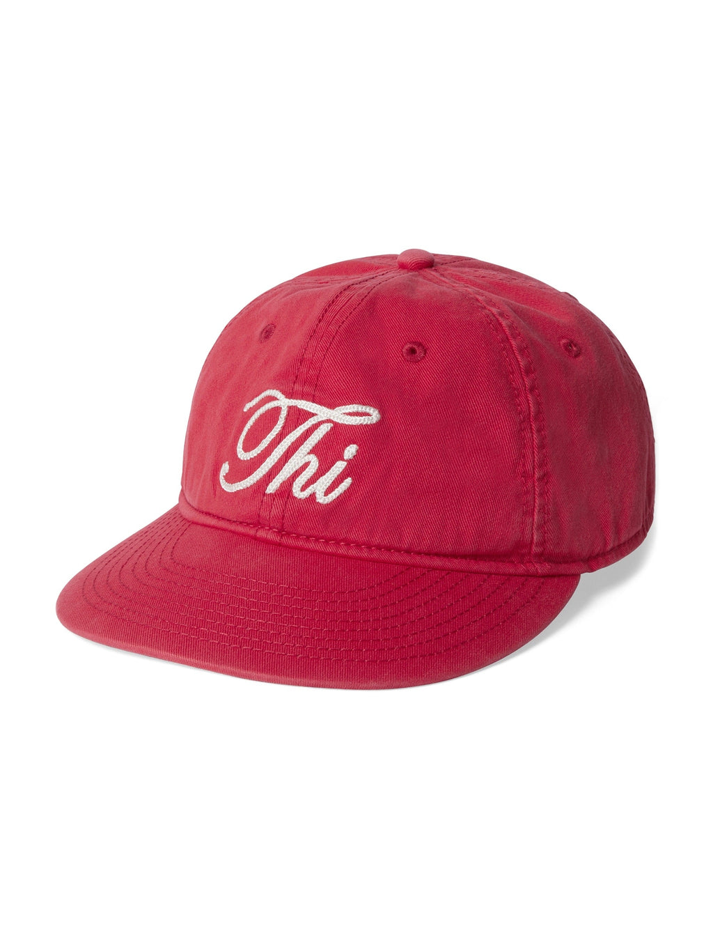 thisisneverthat - Washed Thi Logo Cap (Red) product image 1 | TRAB K-Fashion Australia