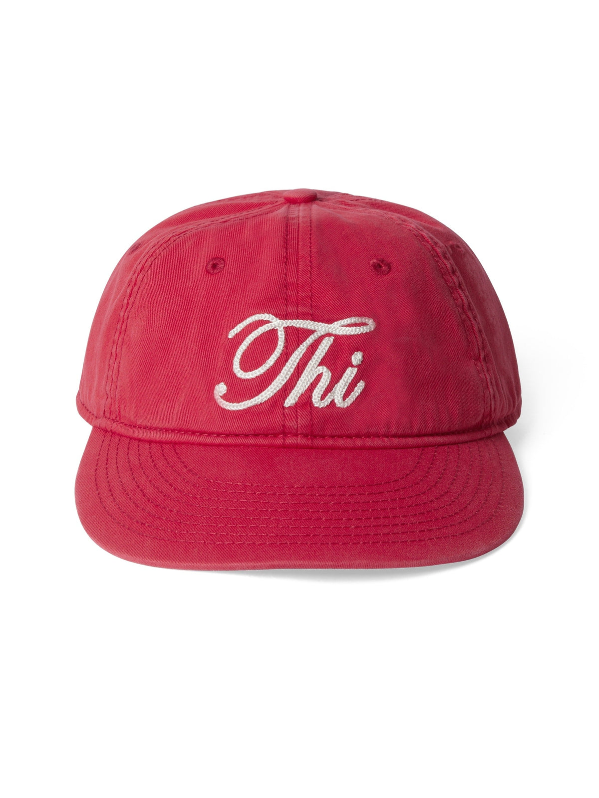 thisisneverthat - Washed Thi Logo Cap (Red) product image 2 | TRAB K-Fashion Australia