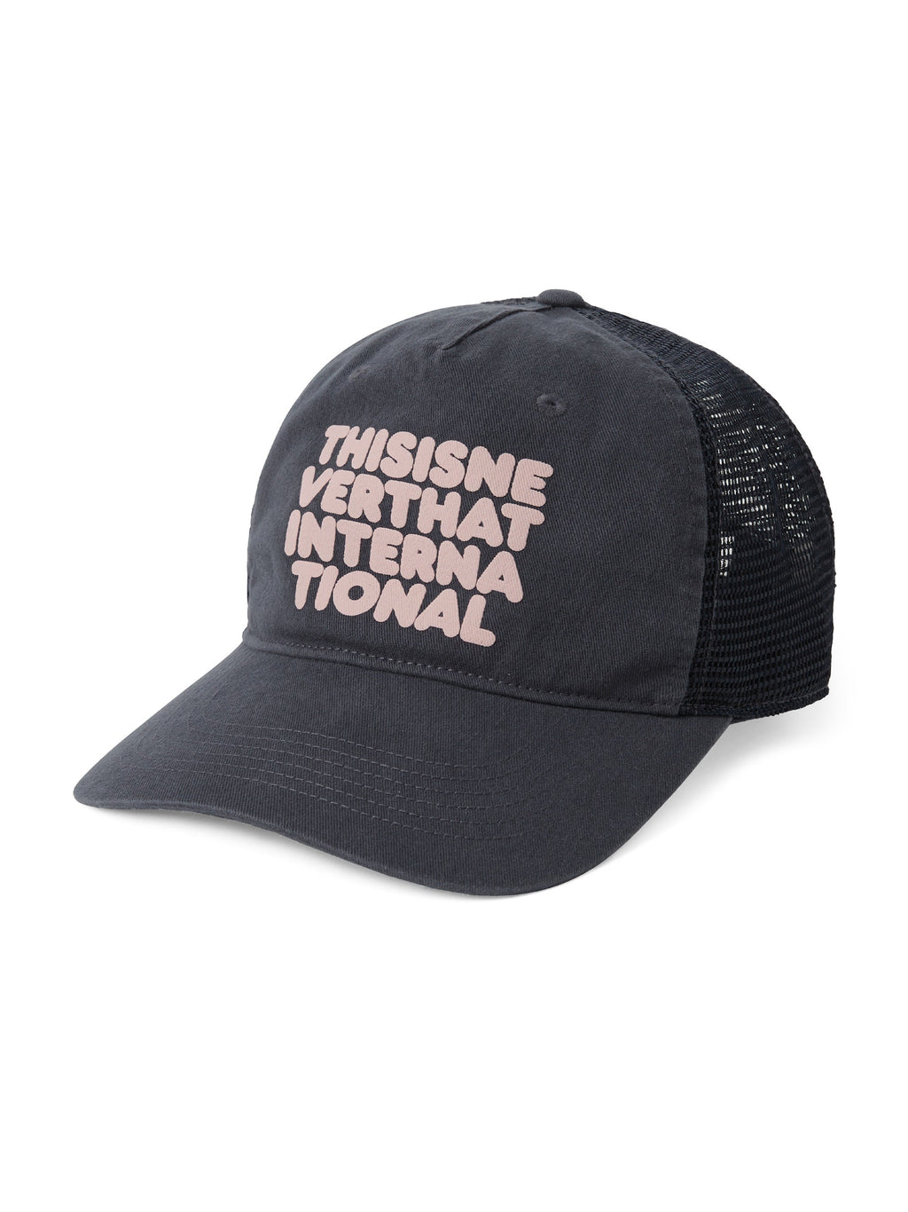 thisisneverthat - Washed Trucker Cap (Dusty Navy) product image 1 | TRAB K-Fashion Australia