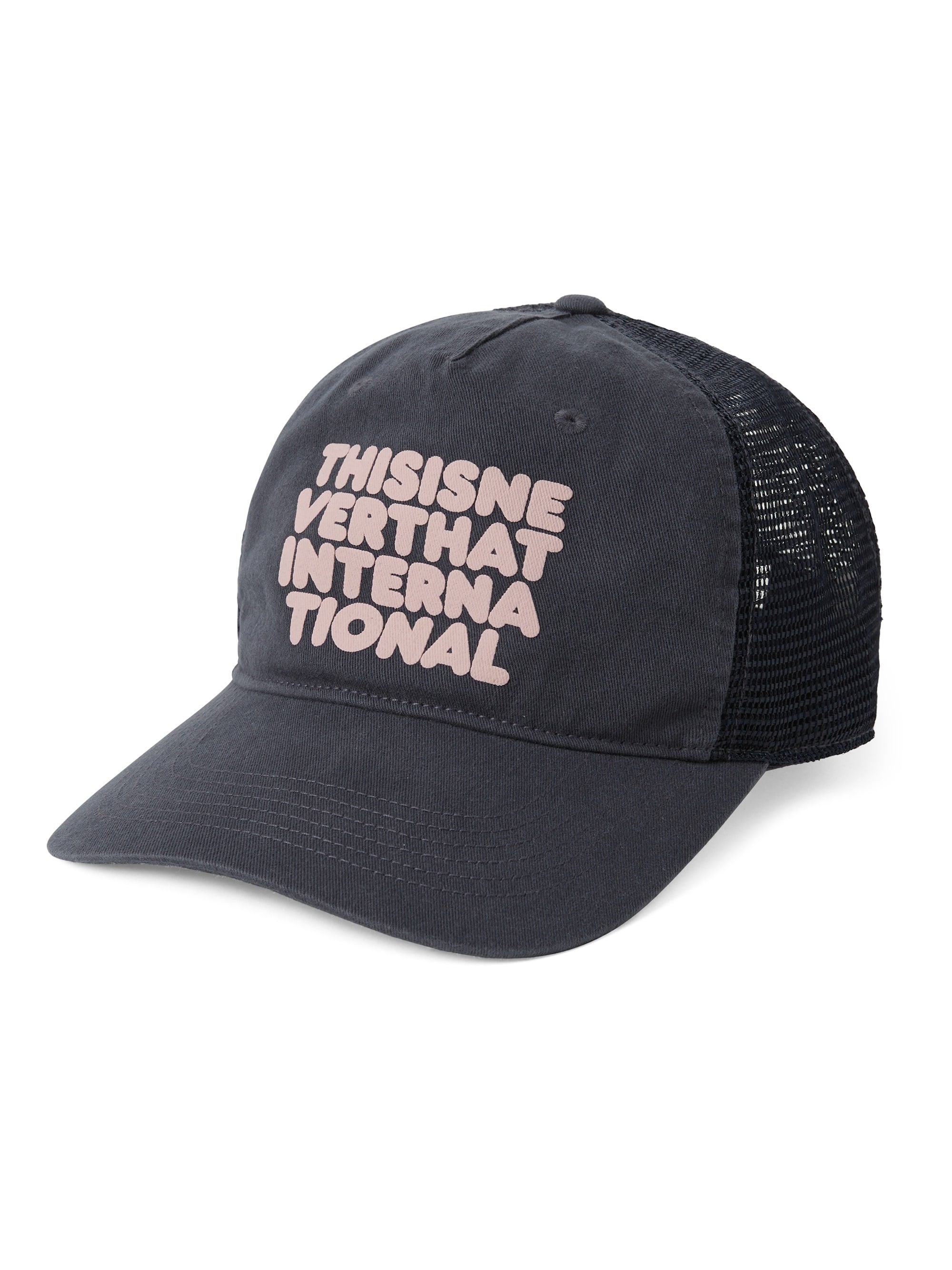 thisisneverthat - Washed Trucker Cap Dusty (Navy) product image 1 | TRAB K-Fashion Australia