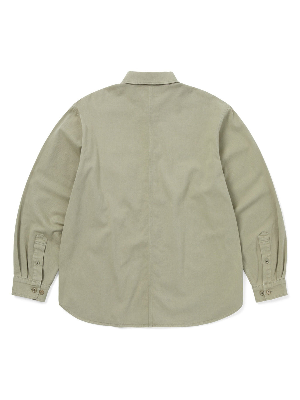 thisisneverthat - Washed Twill Shirt (Stone) product image 3 | TRAB K-Fashion Australia