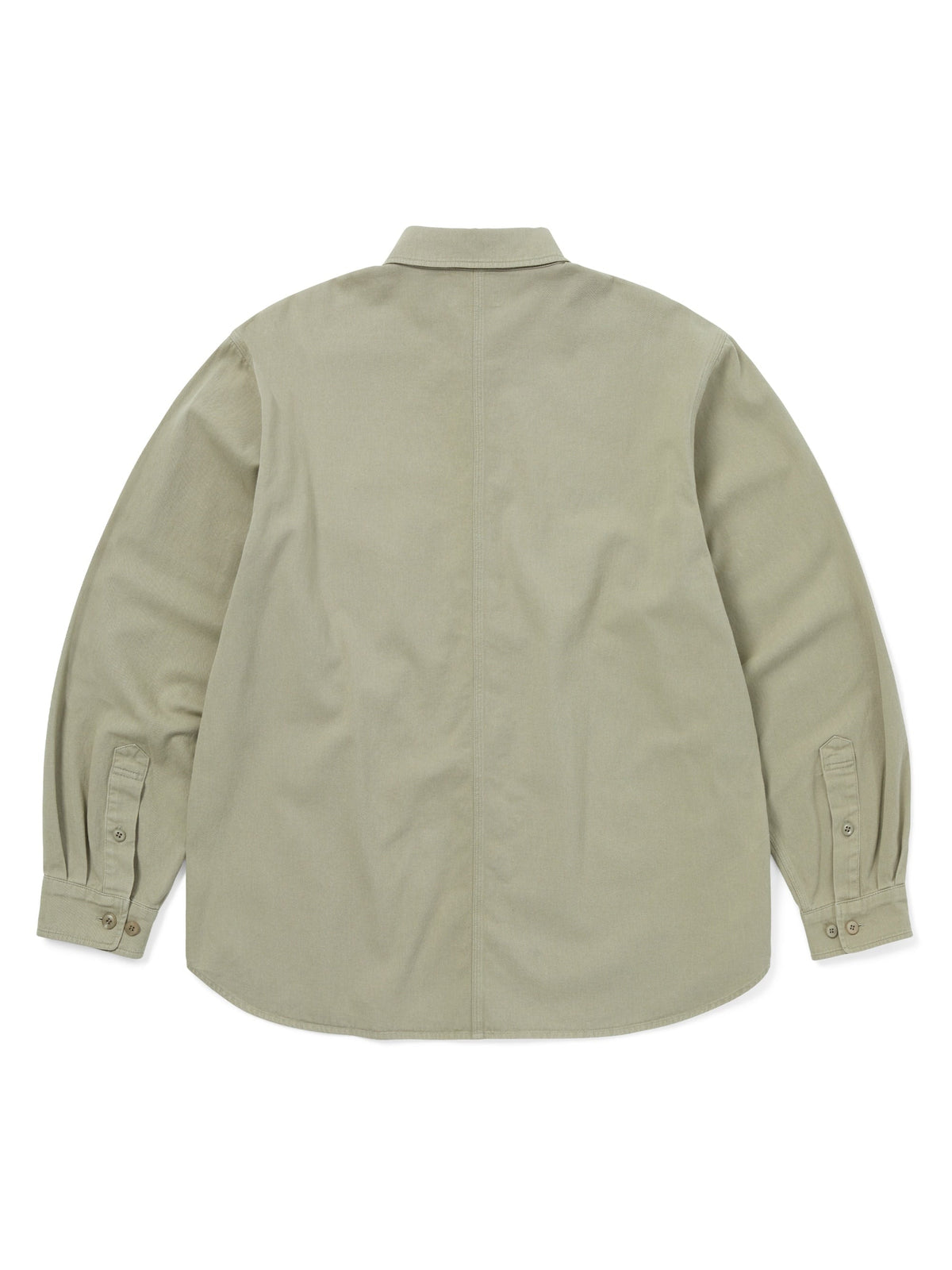 thisisneverthat - Washed Twill Shirt (Stone) product image 3 | TRAB K-Fashion Australia