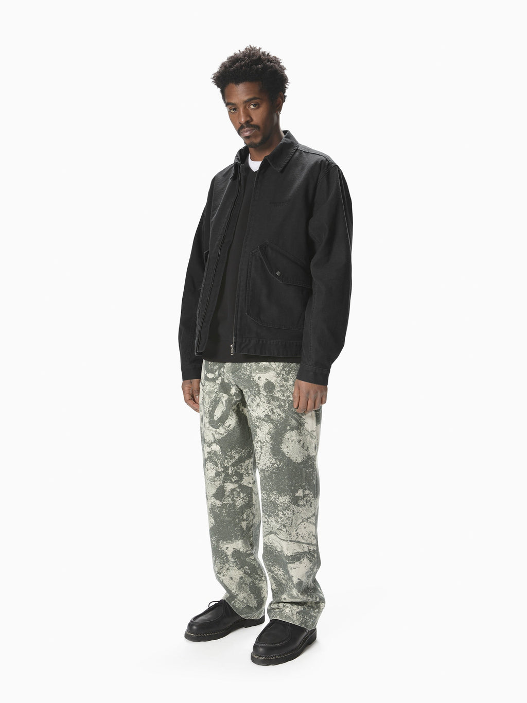 thisisneverthat - Washed Work Jacket (Black) product image 5 | TRAB K-Fashion Australia