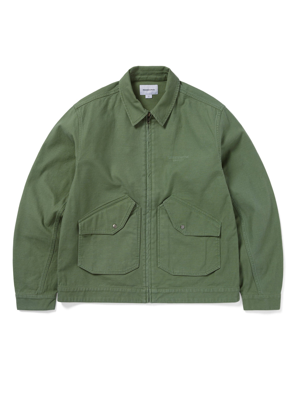 thisisneverthat - Washed Work Jacket (Green) product image 1 | TRAB K-Fashion Australia